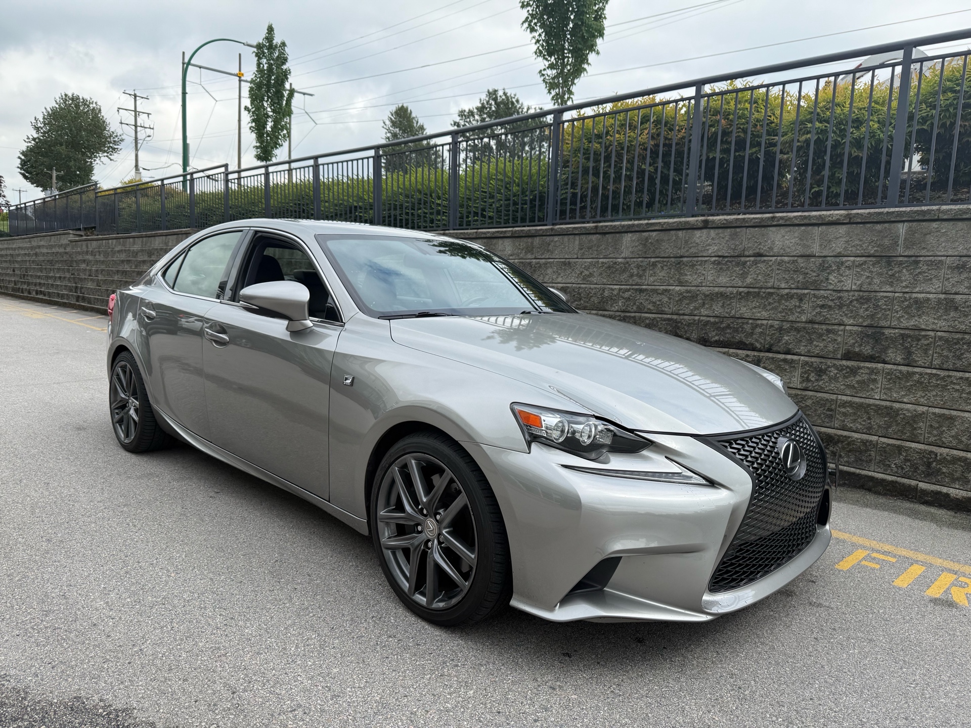 Gray 2016 Lexus IS 350 AWD Sedan All-Wheel Drive Automatic