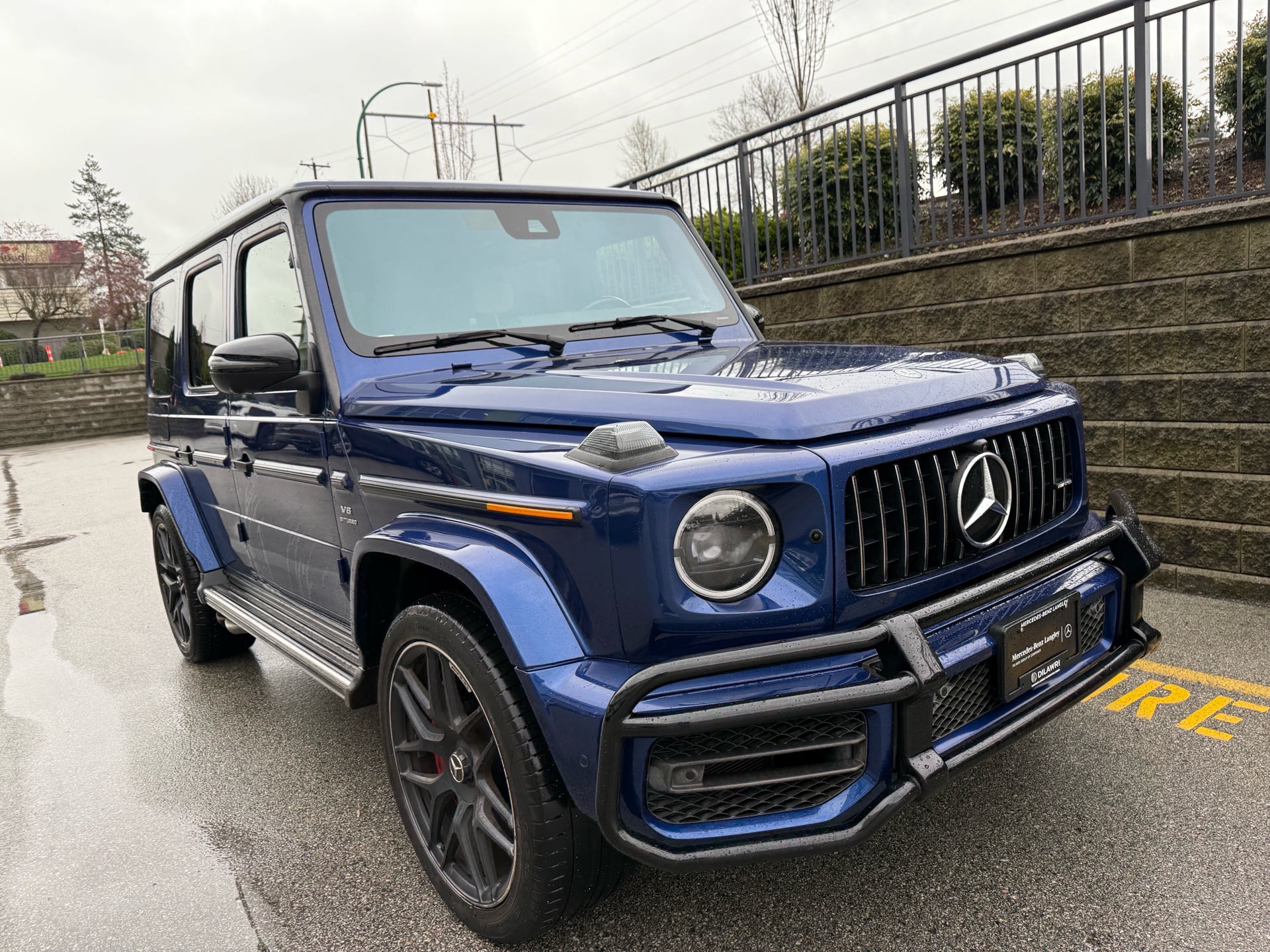 Blue 2019 Mercedes-Benz G-Class AMG G 63 4MATIC SUV / Crossover All-Wheel Drive Automatic