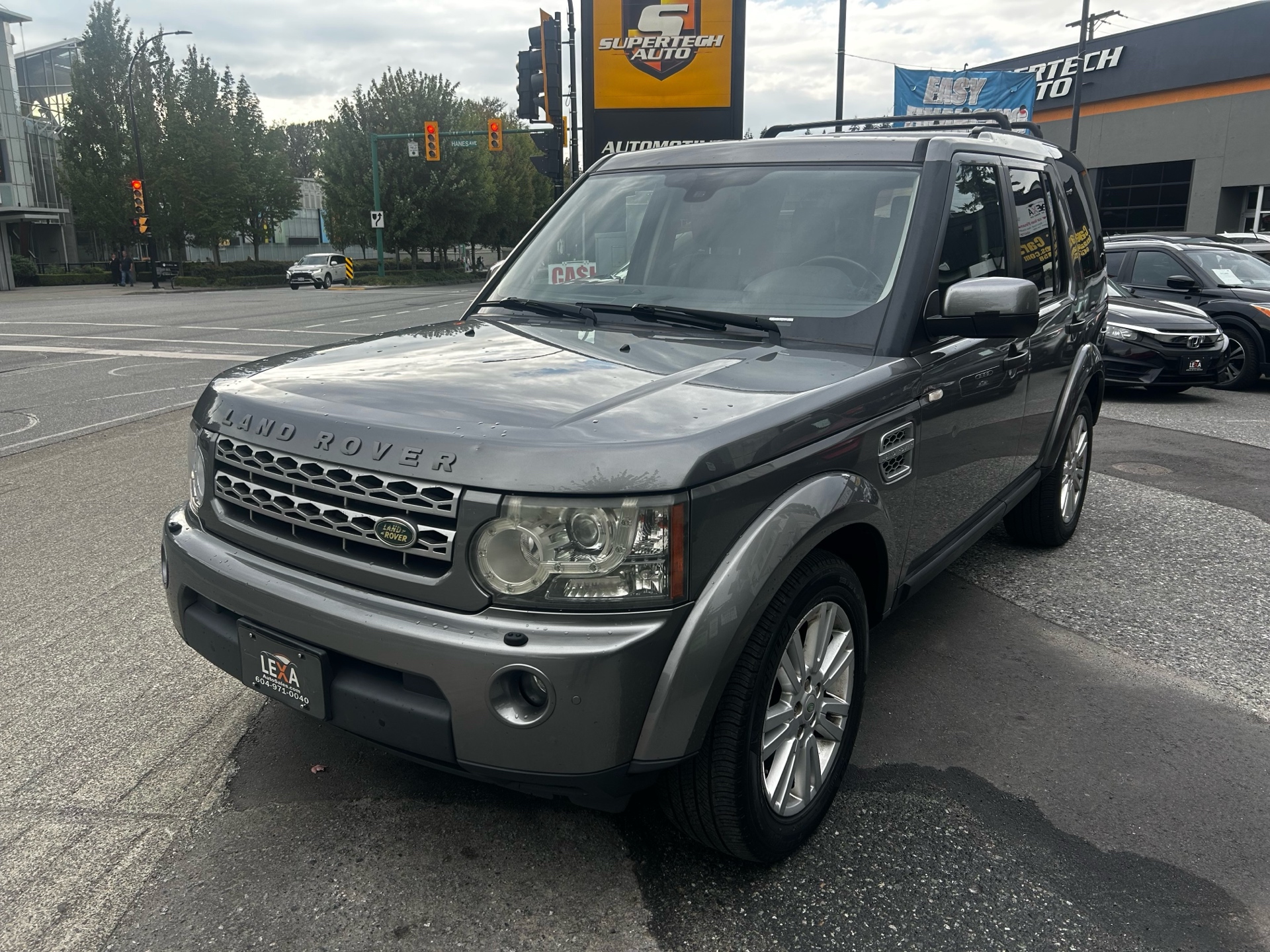 Gray 2010 Land Rover LR4 SUV / Crossover Four-Wheel Drive Automatic