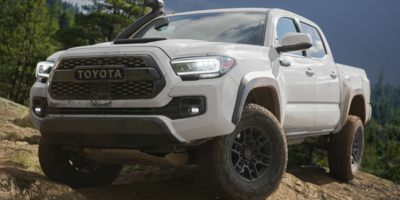 White 2023 Toyota Tacoma Pickup Truck Automatic