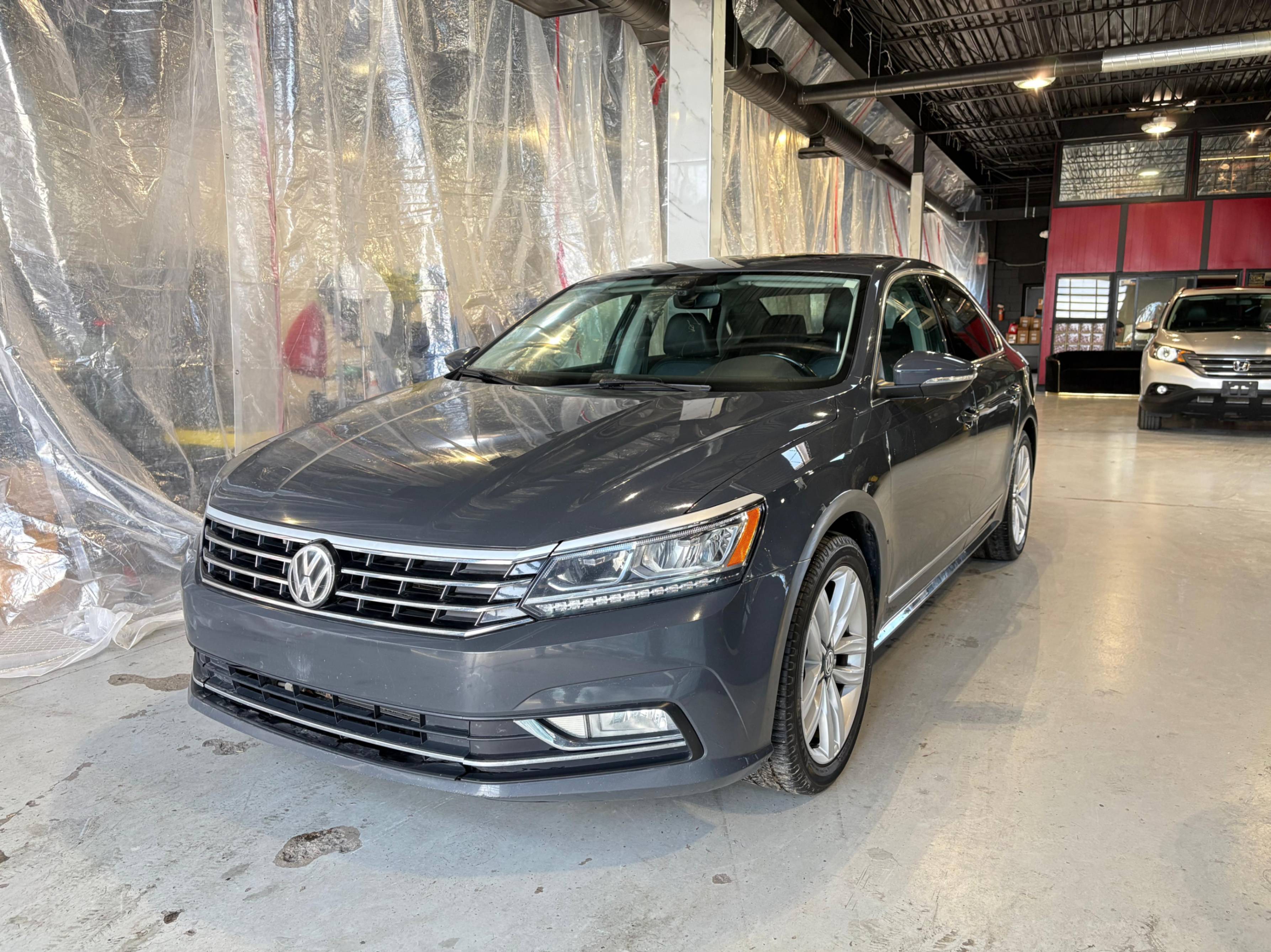 Black (Charcoal) 2017 Volkswagen Passat Sedan Front-Wheel Drive Automatic