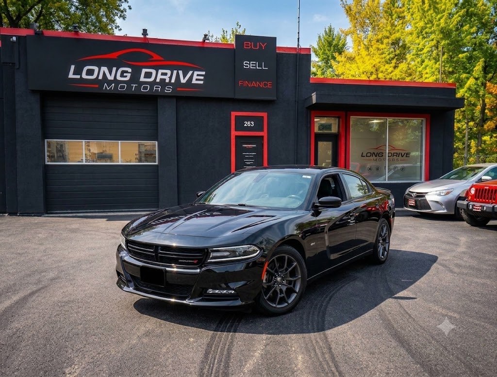 Black 2018 Dodge Charger Sedan All-Wheel Drive Automatic