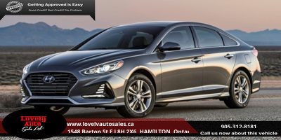 Red 2018 Hyundai Sonata Sedan Front-Wheel Drive Automatic