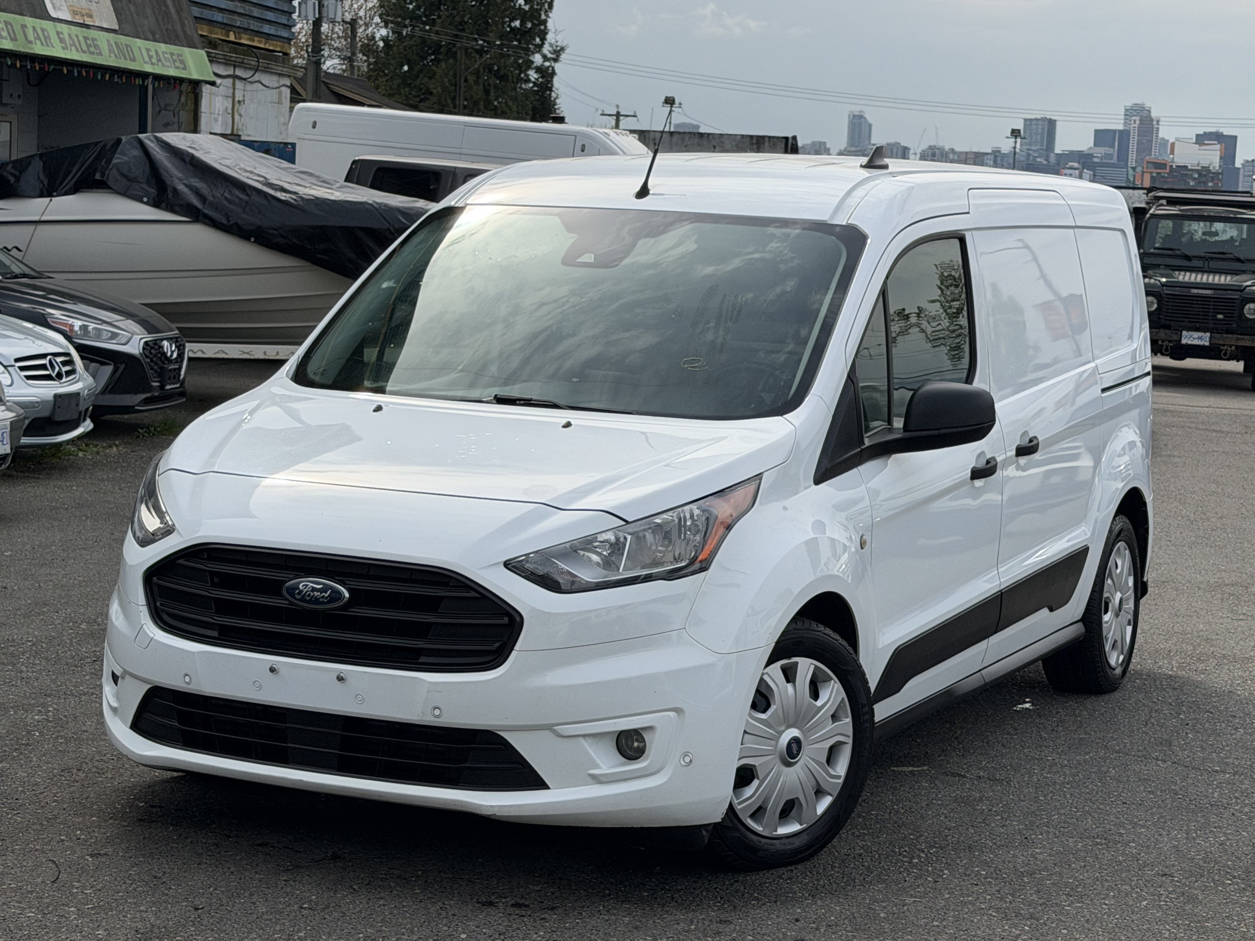 White 2020 Ford Transit Connect Van Automatic