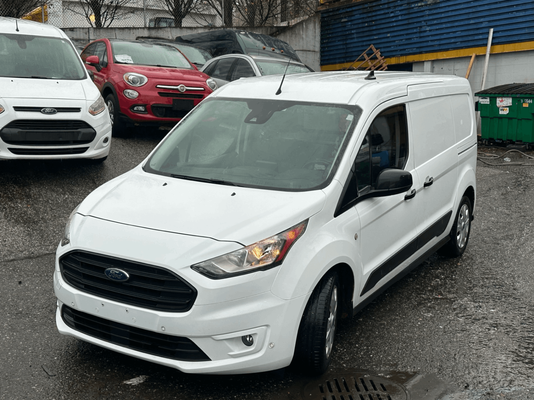 White 2021 Ford Transit Connect Van  Automatic
