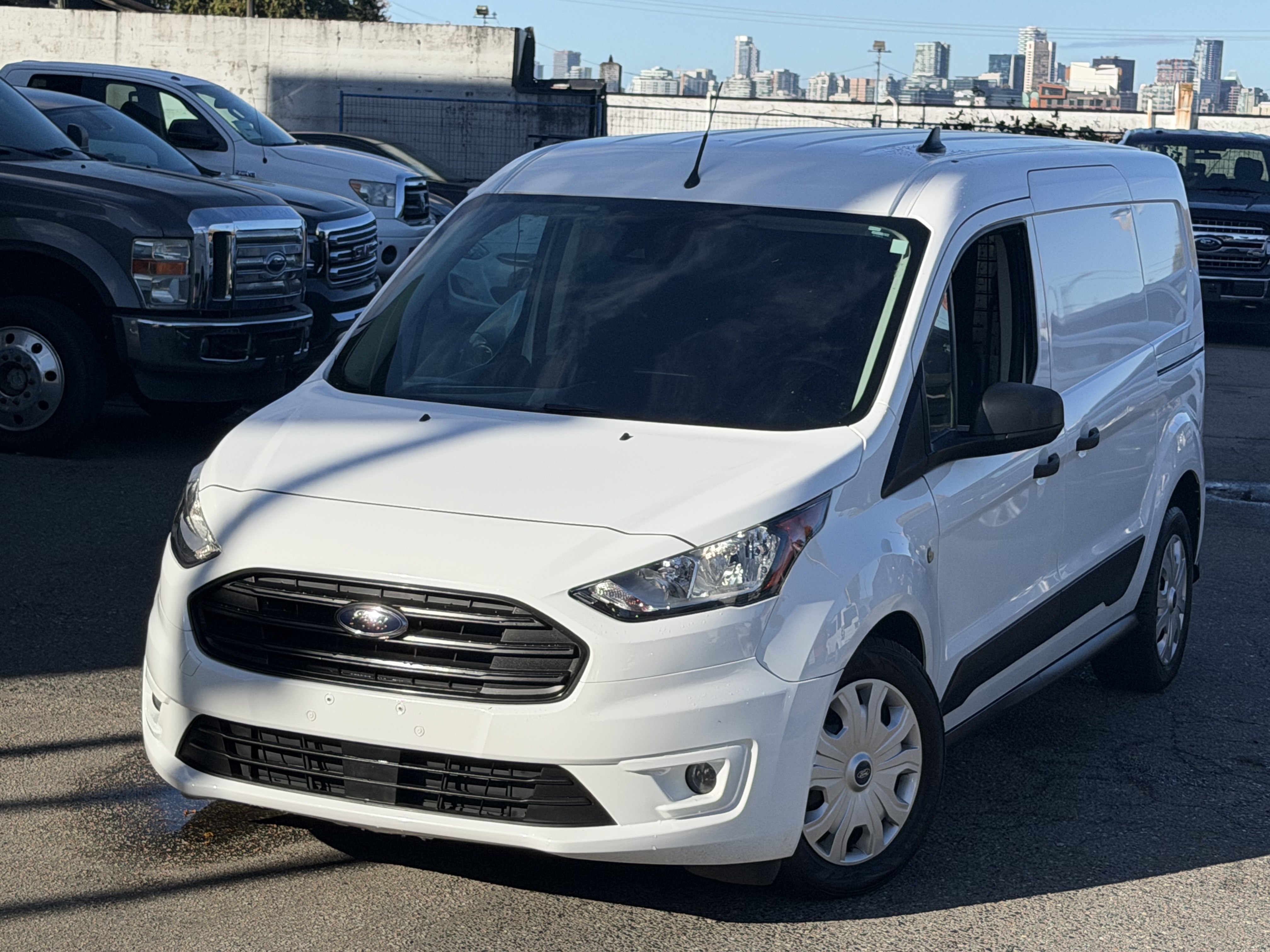 White 2021 Ford Transit Connect Van  Automatic