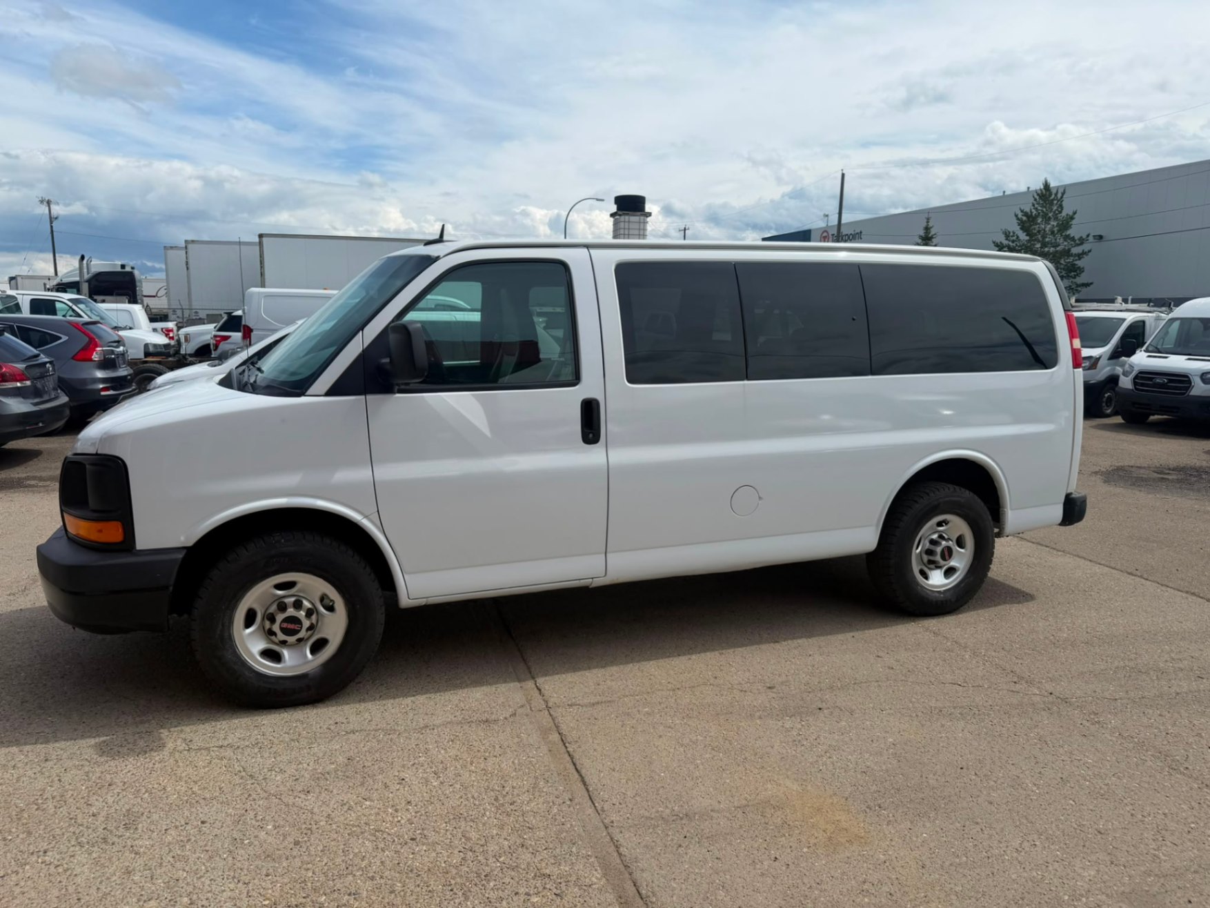 White 2015 GMC Savana LS 2500 Van Rear-Wheel Drive Automatic