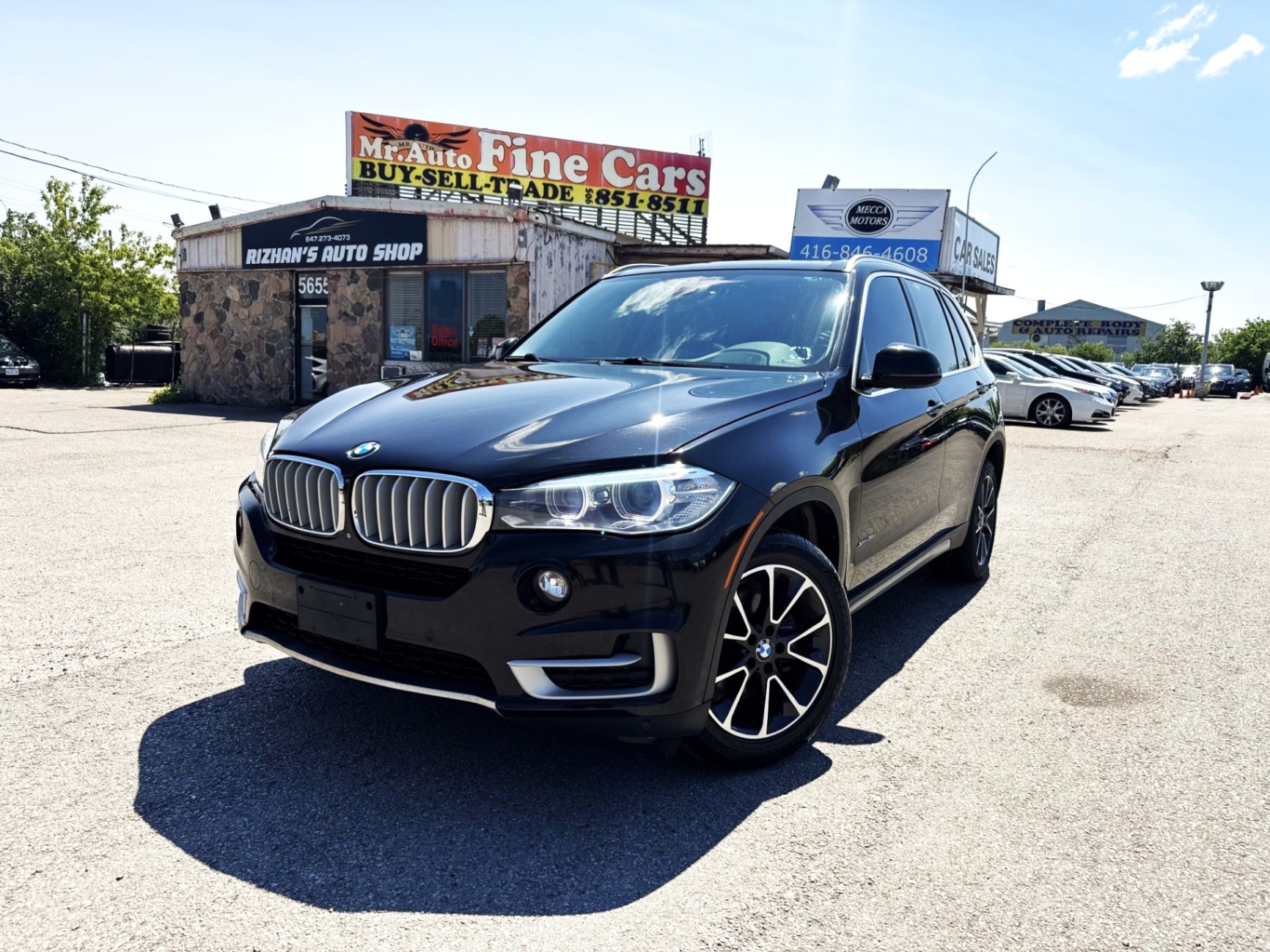 Black 2016 BMW X5 SUV / Crossover All-Wheel Drive Automatic