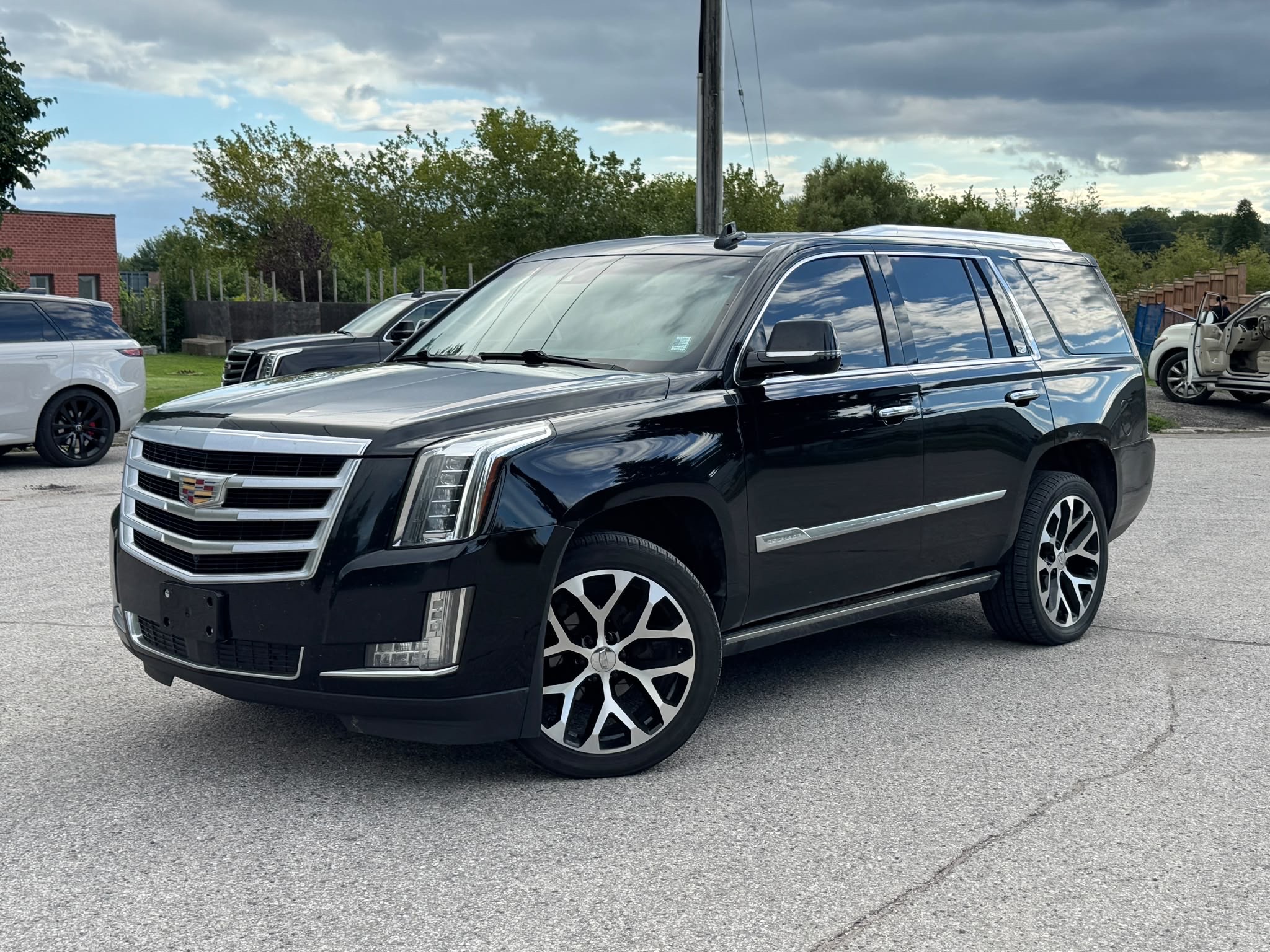 Black 2015 Cadillac Escalade SUV / Crossover Four-Wheel Drive Automatic