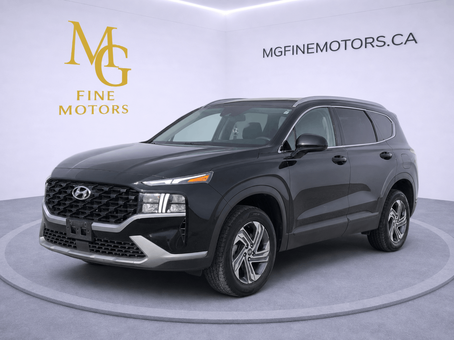 Black 2021 Hyundai Santa Fe SUV / Crossover Automatic