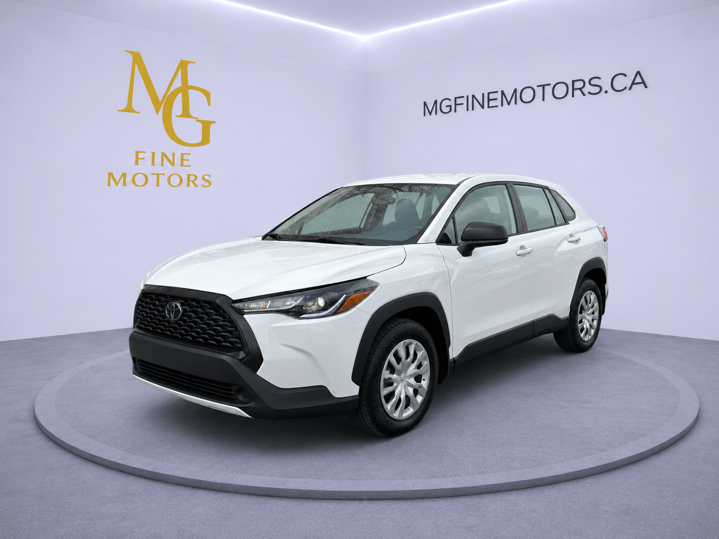 White 2022 Toyota Corolla Cross L AWD SUV / Crossover All-Wheel Drive Automatic