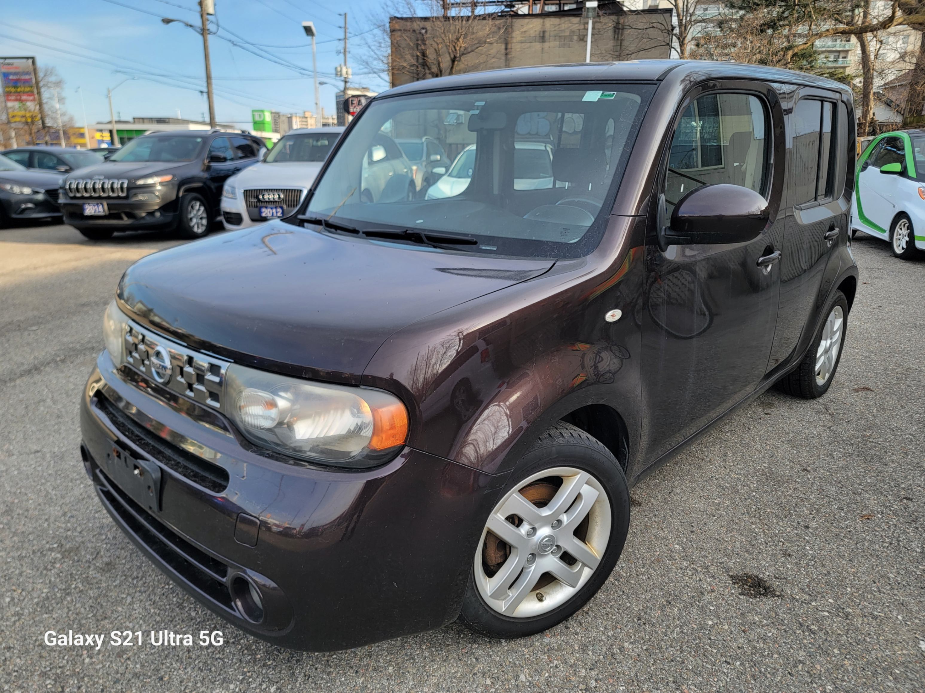 Purple 2011 Nissan Cube Wagon Front-Wheel Drive Automatic