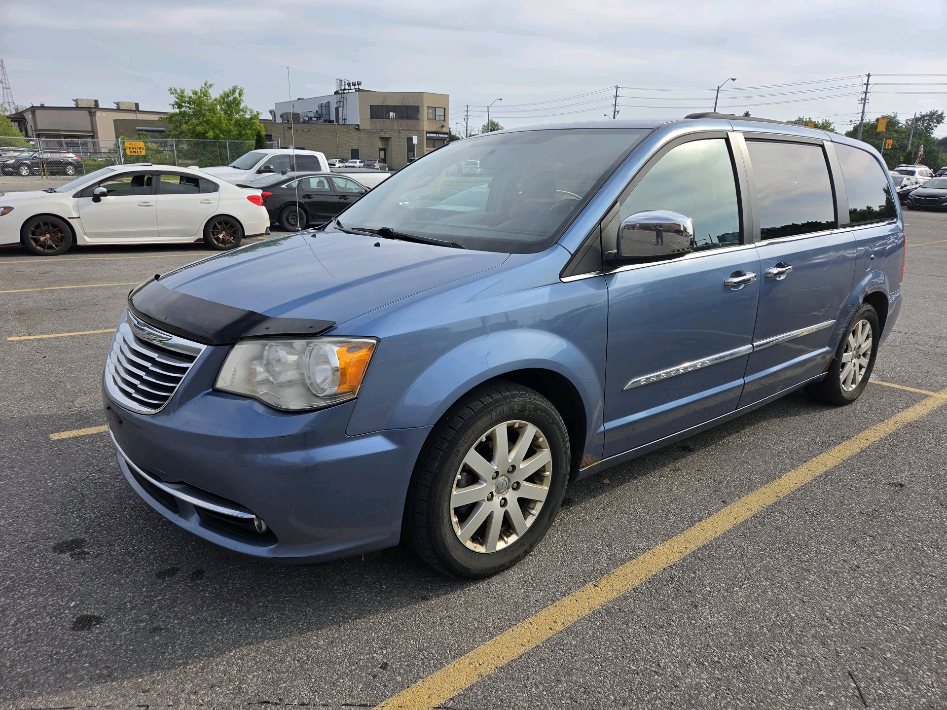 Blue 2011 Chrysler Town & Country Touring-L FWD Minivan Front-Wheel Drive Automatic