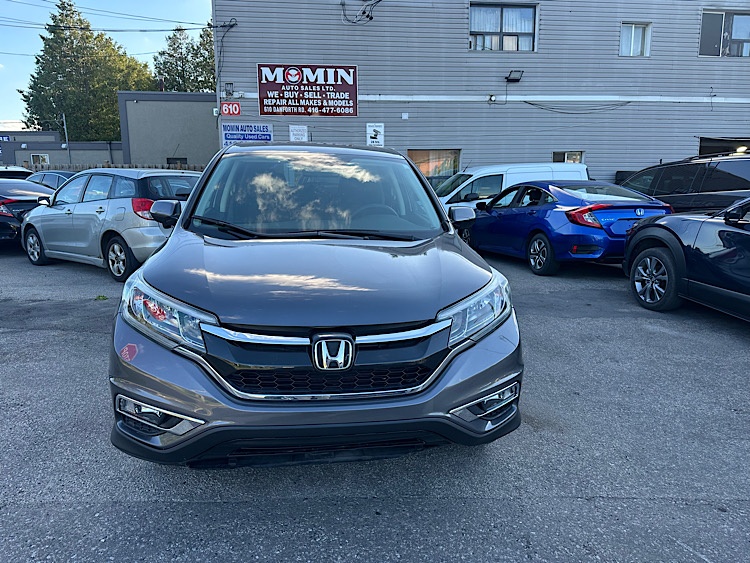 Gray 2016 Honda CR-V EX AWD SUV / Crossover All-Wheel Drive Automatic