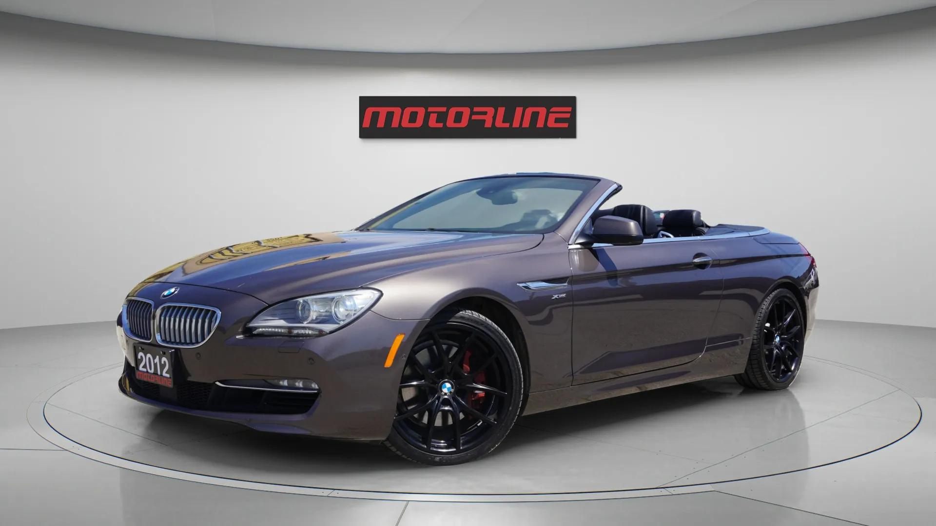 2012 BMW 6-Series 2dr Cabriolet 650i xDrive AWD|Clean Carfax|