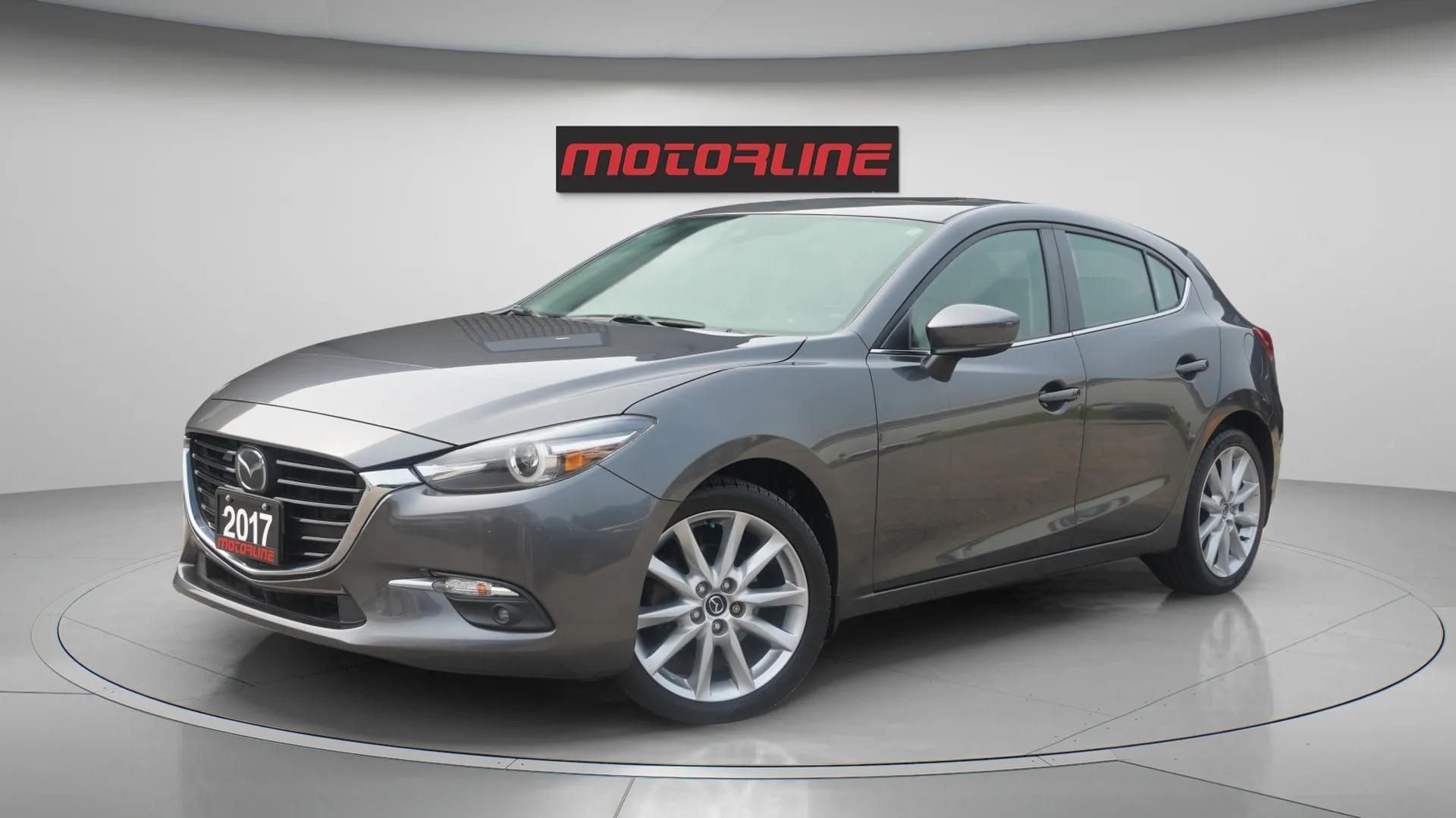 Gray 2017 Mazda MAZDA3 Hatchback Automatic
