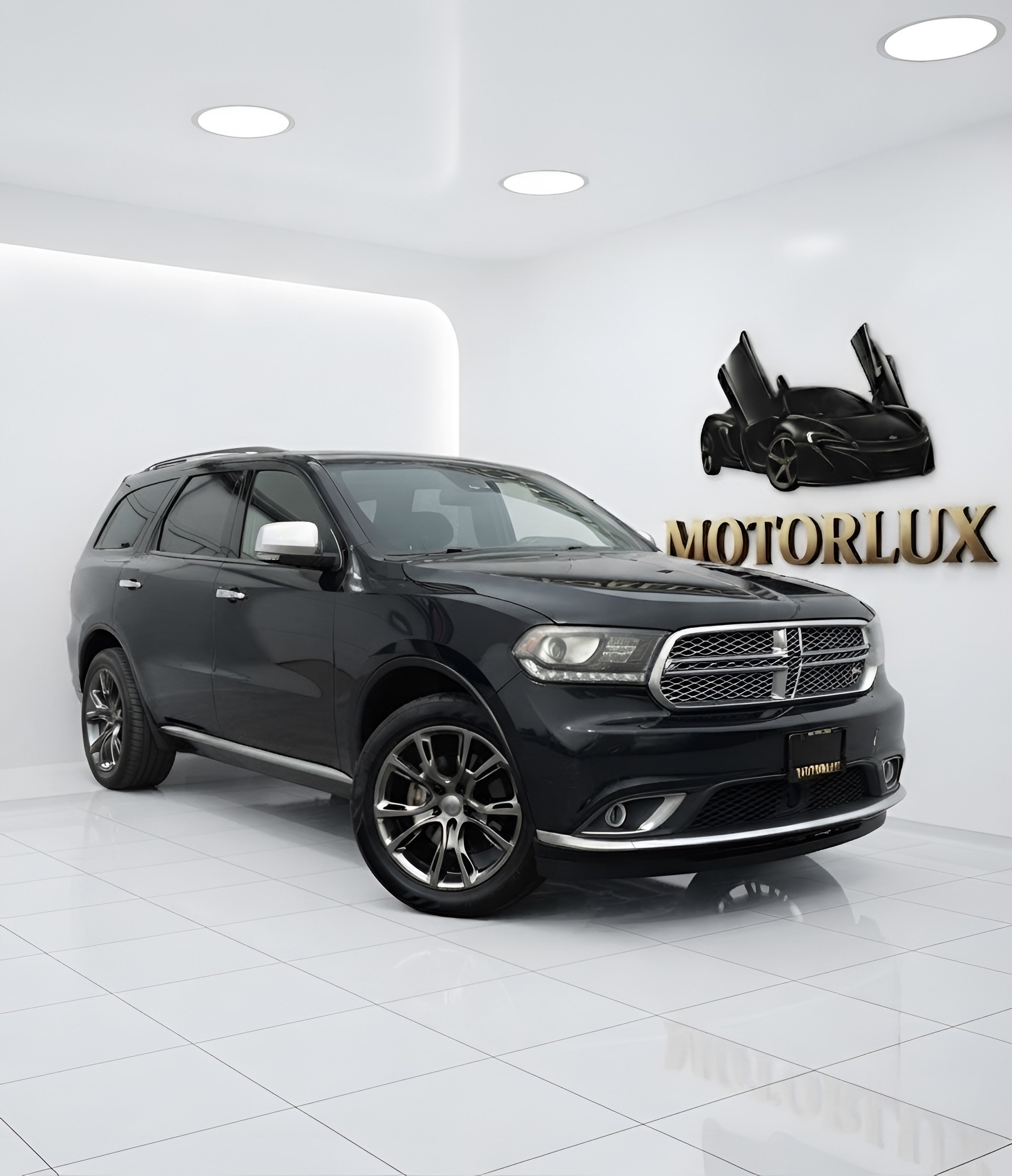 Black 2016 Dodge Durango SUV / Crossover All-Wheel Drive Automatic