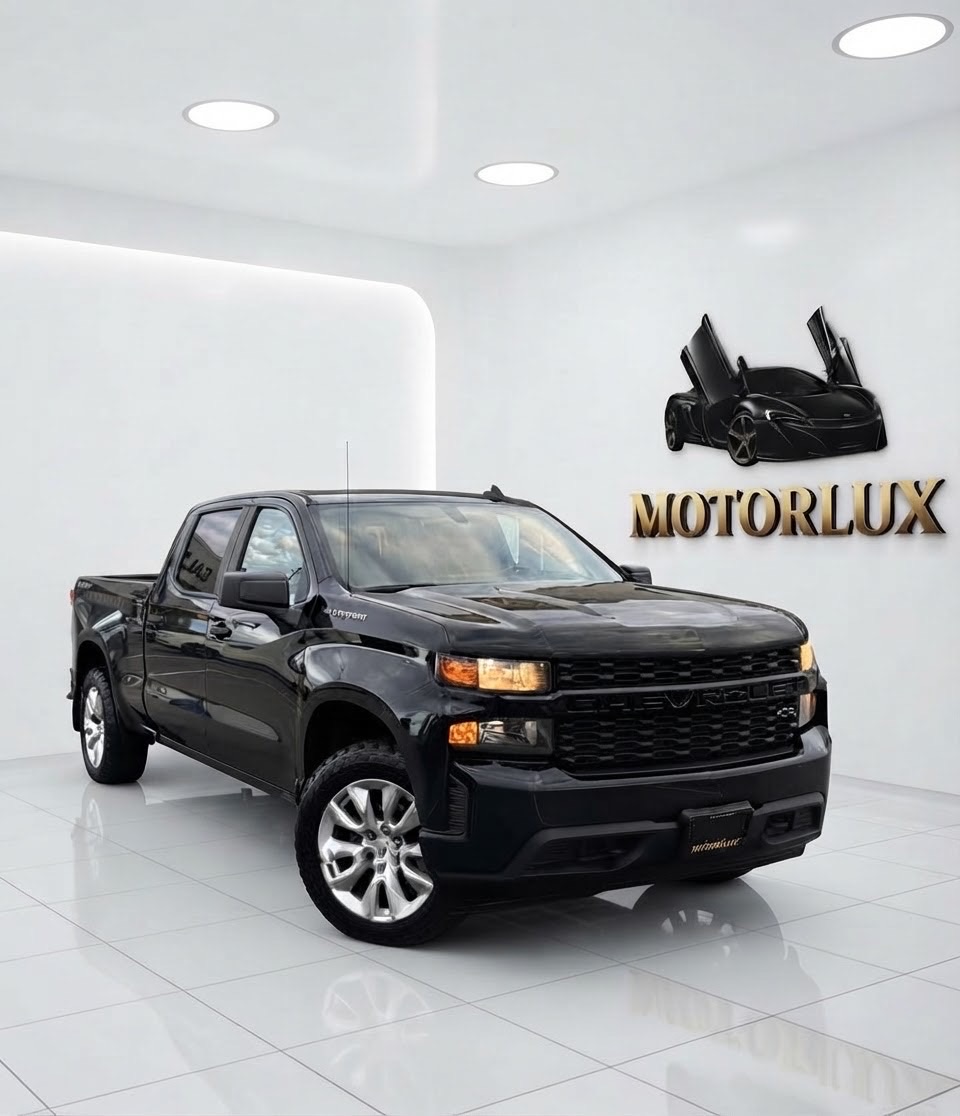 Black 2019 Chevrolet Silverado 1500 Pickup Truck Four-Wheel Drive Automatic