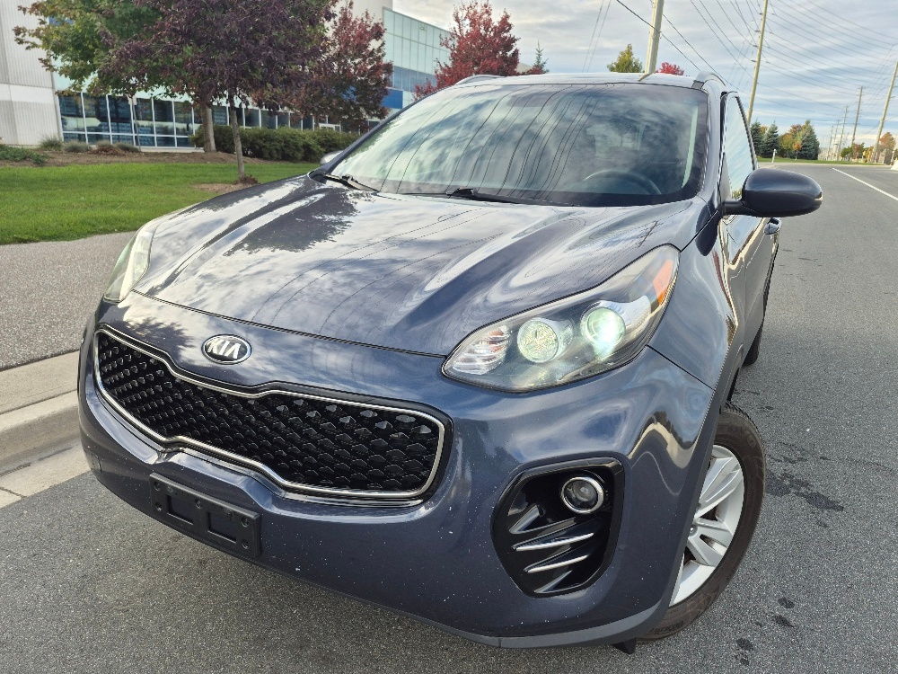Blue 2019 Kia Sportage SUV / Crossover All-Wheel Drive Automatic