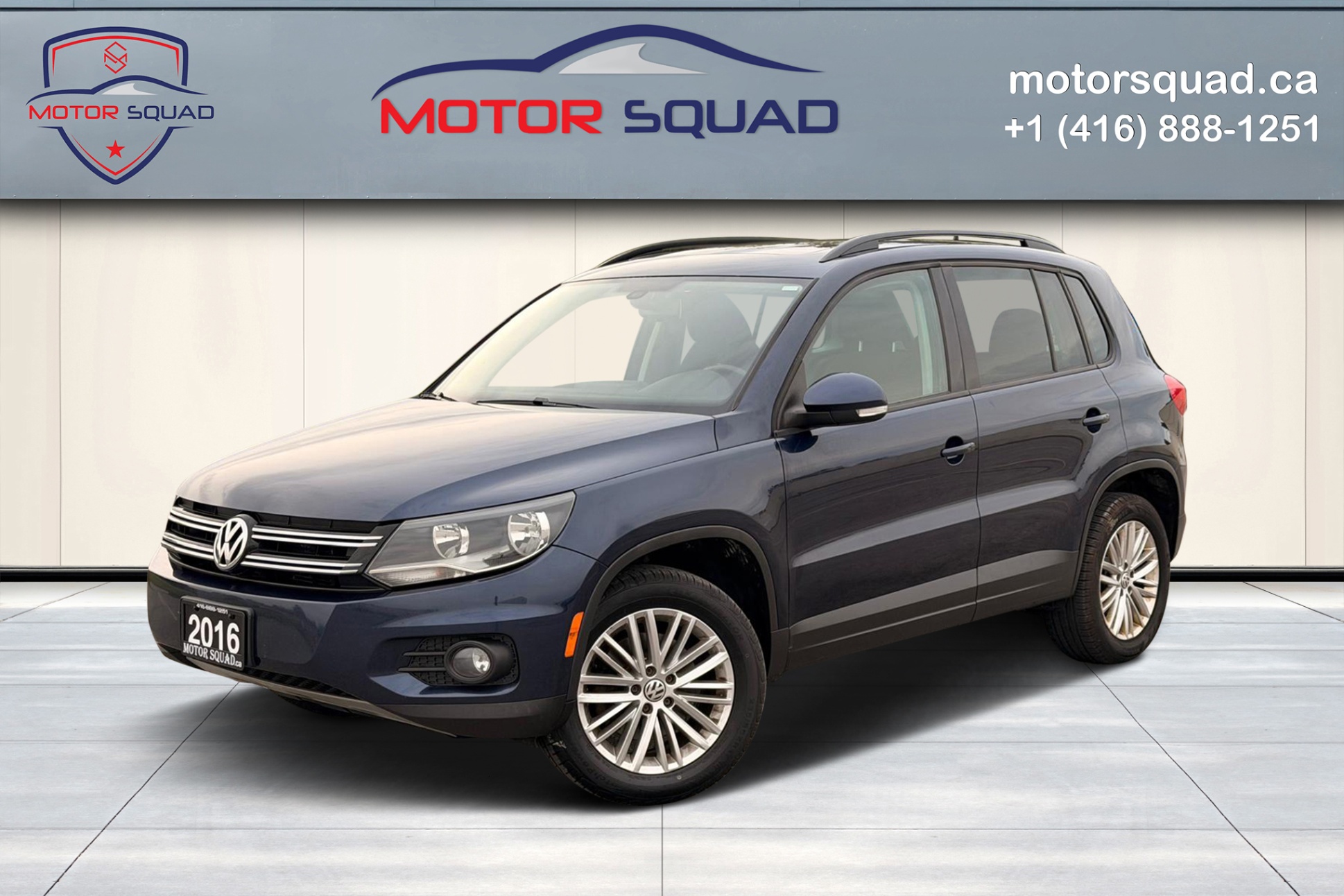 Metallic Ultra Blue 2016 Volkswagen Tiguan SUV / Crossover Automatic