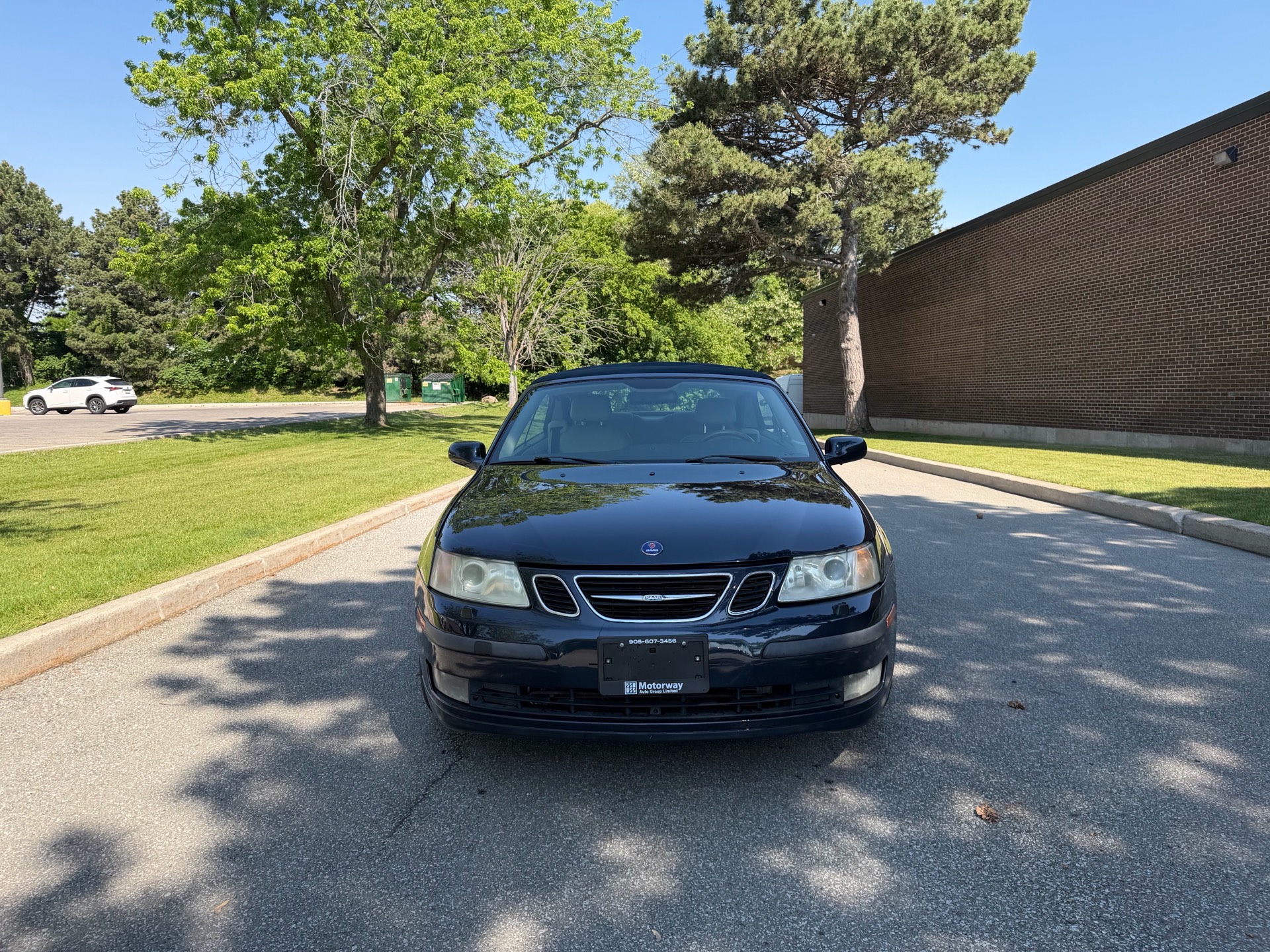 Metallic Blue 2004 Saab 9-3 Arc Convertible Convertible Front-Wheel Drive Manual