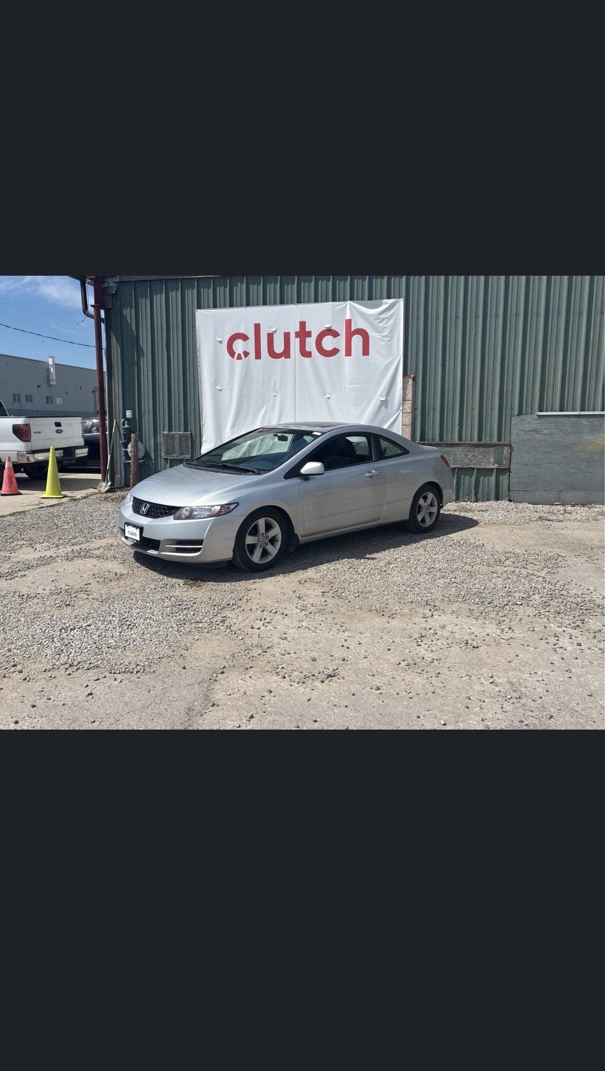 Silver 2011 Honda Civic Coupe SE Coupe Automatic