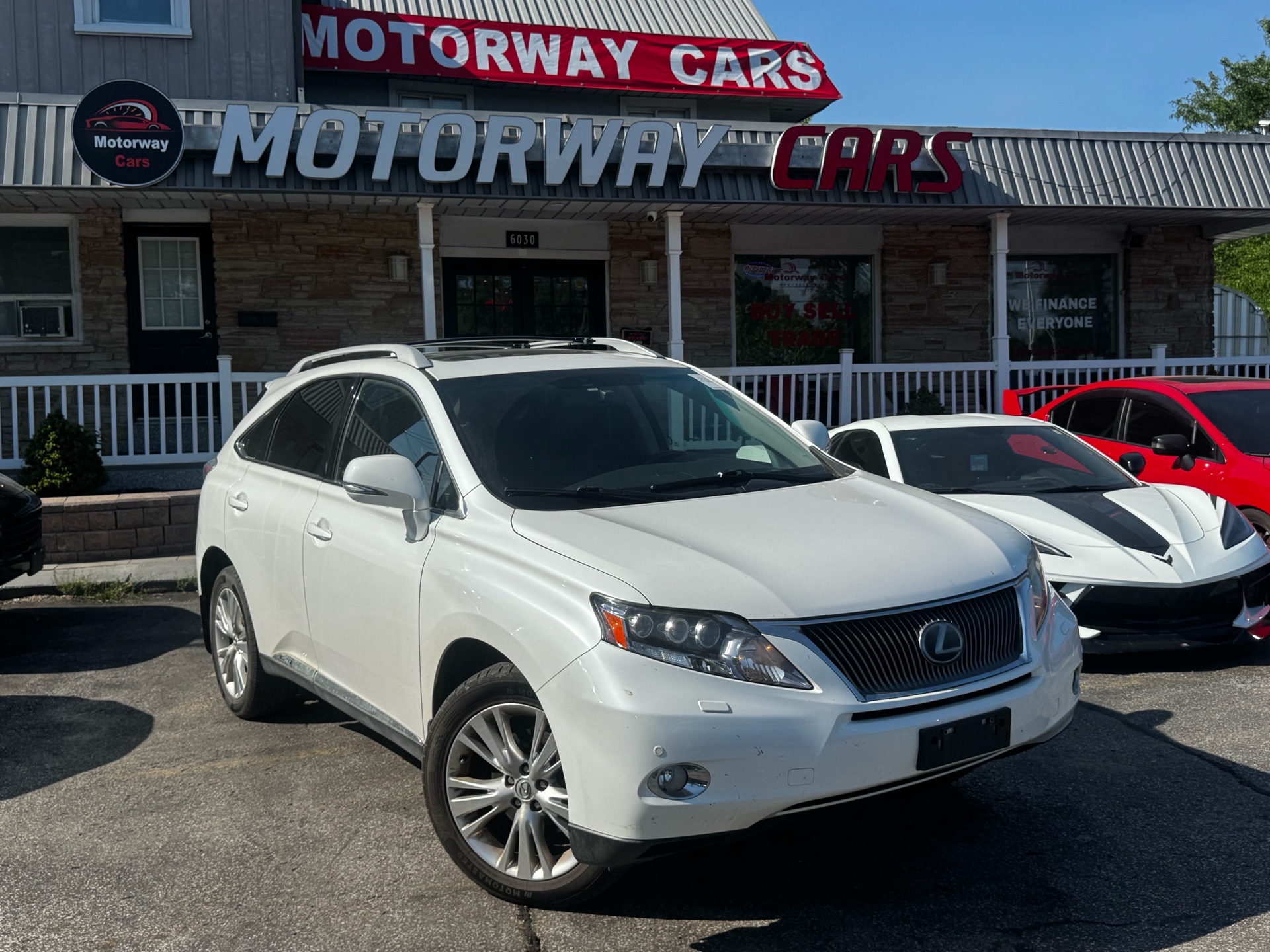 White 2011 Lexus RX Hybrid SUV / Crossover All-Wheel Drive Automatic