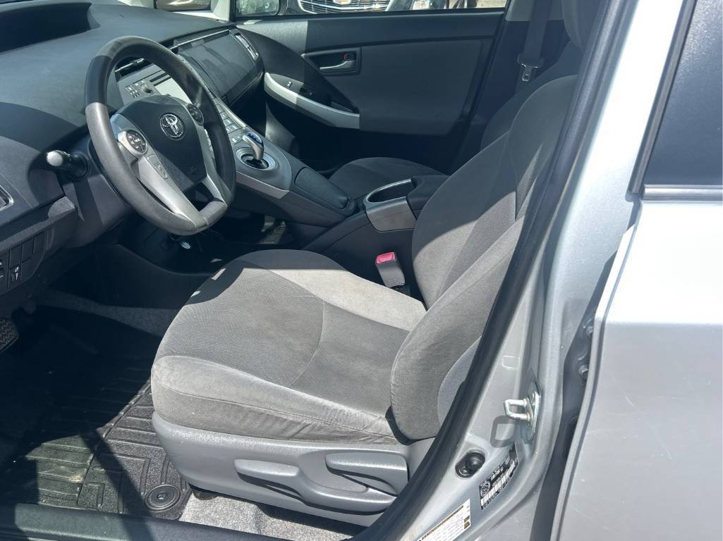 Silver 2012 Toyota Prius Hatchback Front-Wheel Drive Automatic