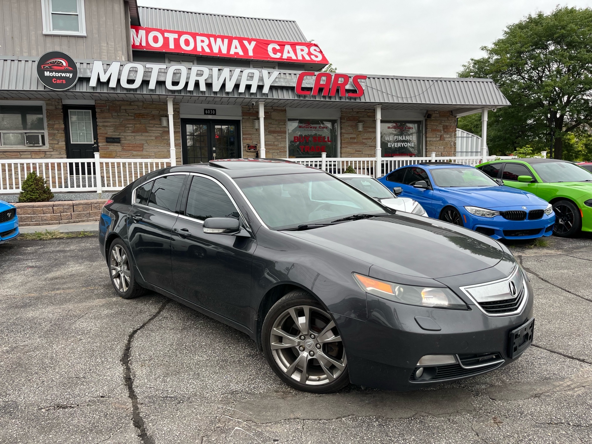 Gray 2013 Acura TL Sedan Automatic