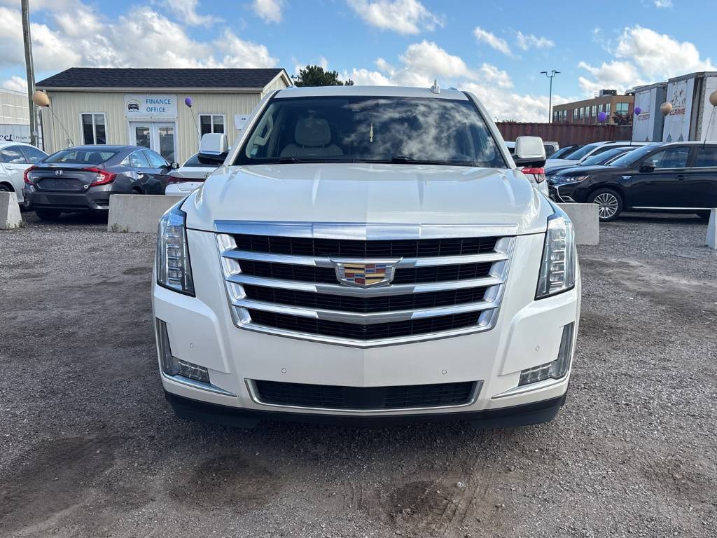 White 2015 Cadillac Escalade ESV SUV / Crossover Four-Wheel Drive Automatic