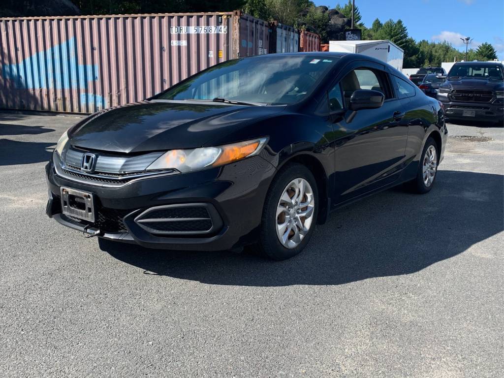 Black 2015 Honda Civic Coupe Coupe Front-Wheel Drive Automatic