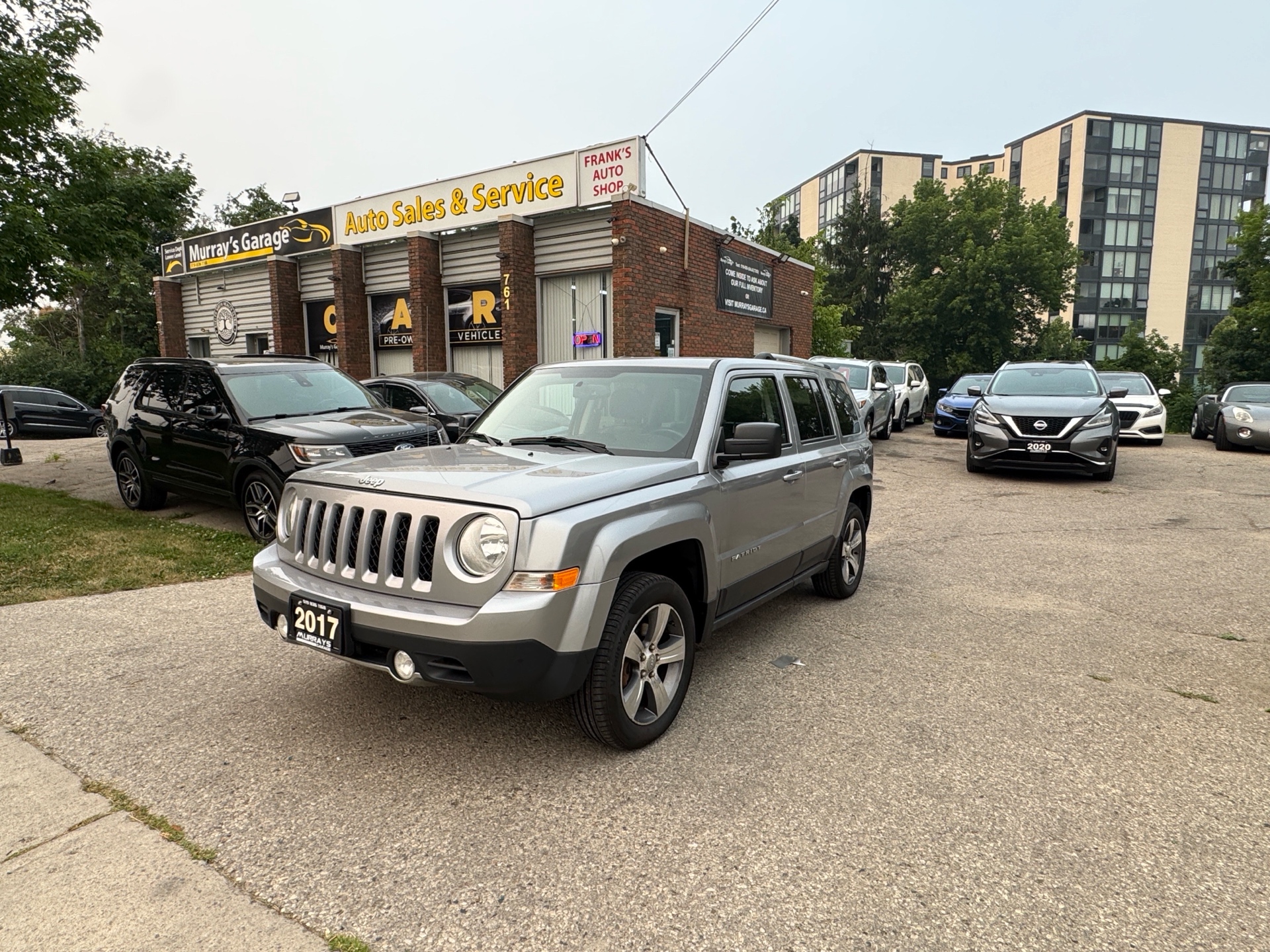 Silver 2016 Jeep Patriot SUV / Crossover Four-Wheel Drive Automatic