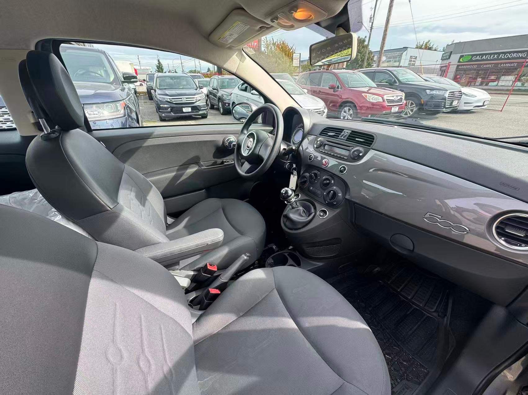 2012 FIAT 500 2dr HB Pop Manual. BC LOCAL VEHICLE., 温哥华, 全款车