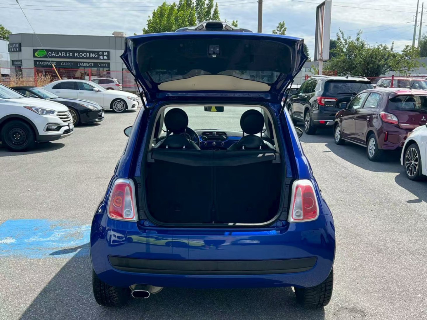 2012 FIAT 500 2dr HB Pop, 温哥华, 全款车