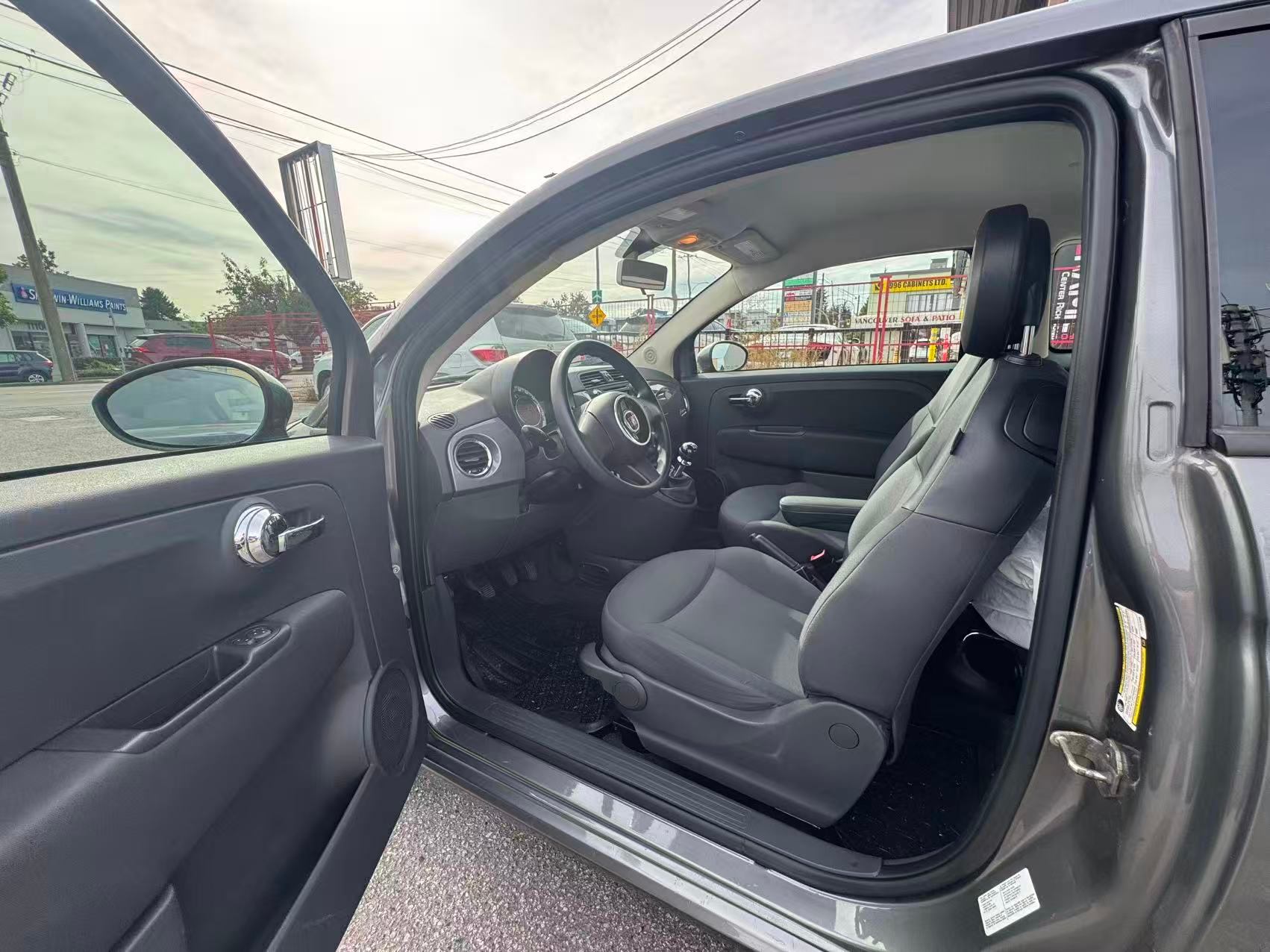 2012 FIAT 500 2dr HB Pop Manual. BC LOCAL VEHICLE., 温哥华, 全款车