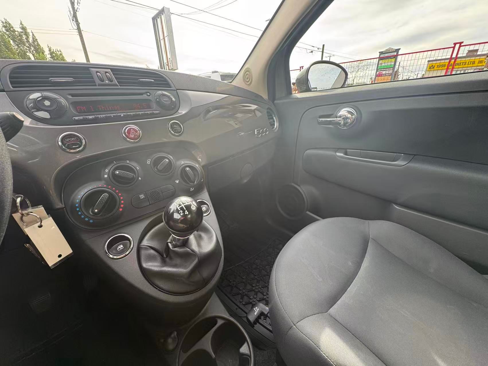 2012 FIAT 500 2dr HB Pop Manual. BC LOCAL VEHICLE., 温哥华, 全款车