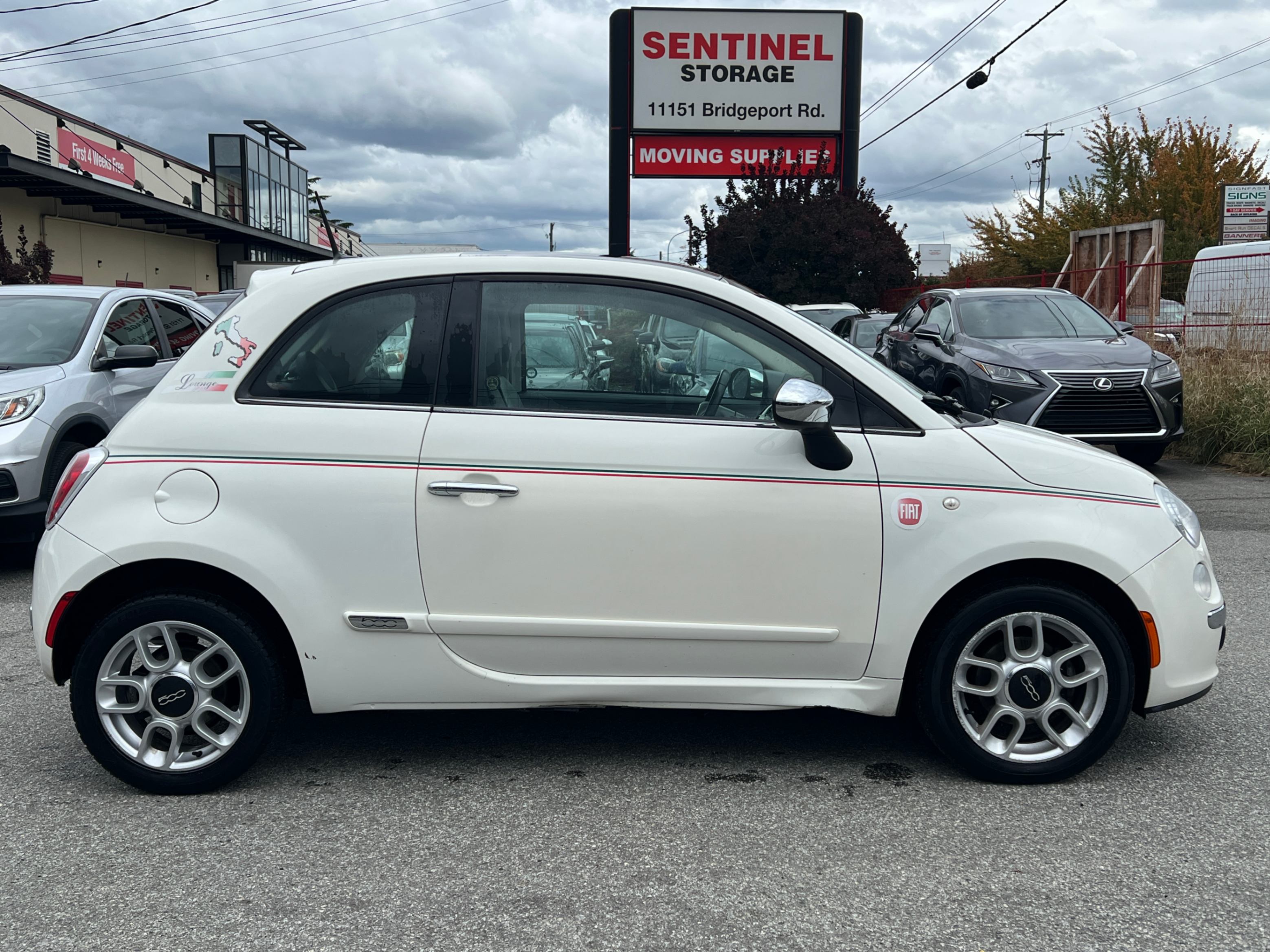 2012 FIAT 500 2dr HB Lounge. BC LOCAL VEHICLE., 温哥华, 全款车