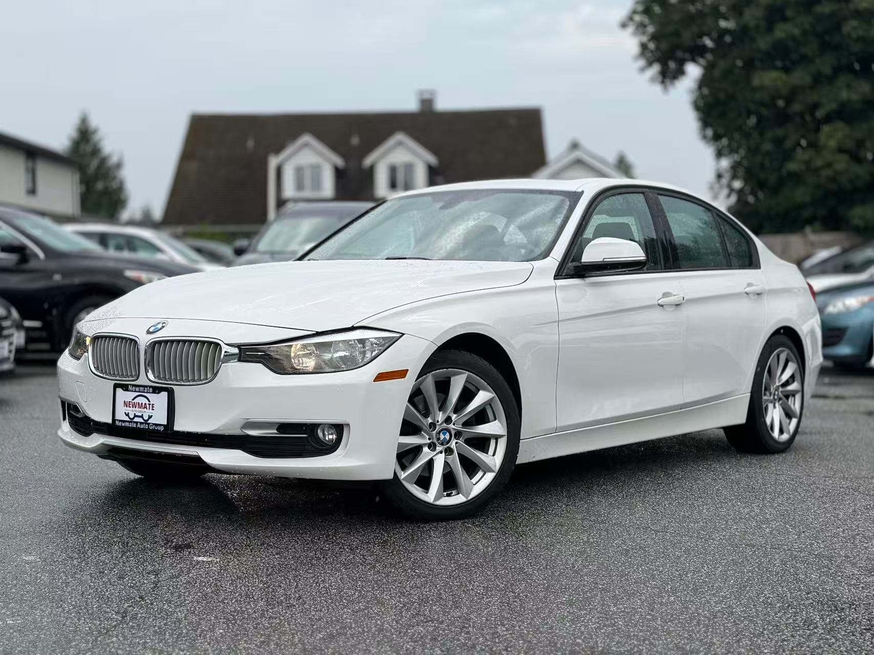 White 2013 BMW 3 Series Sedan All-Wheel Drive Automatic