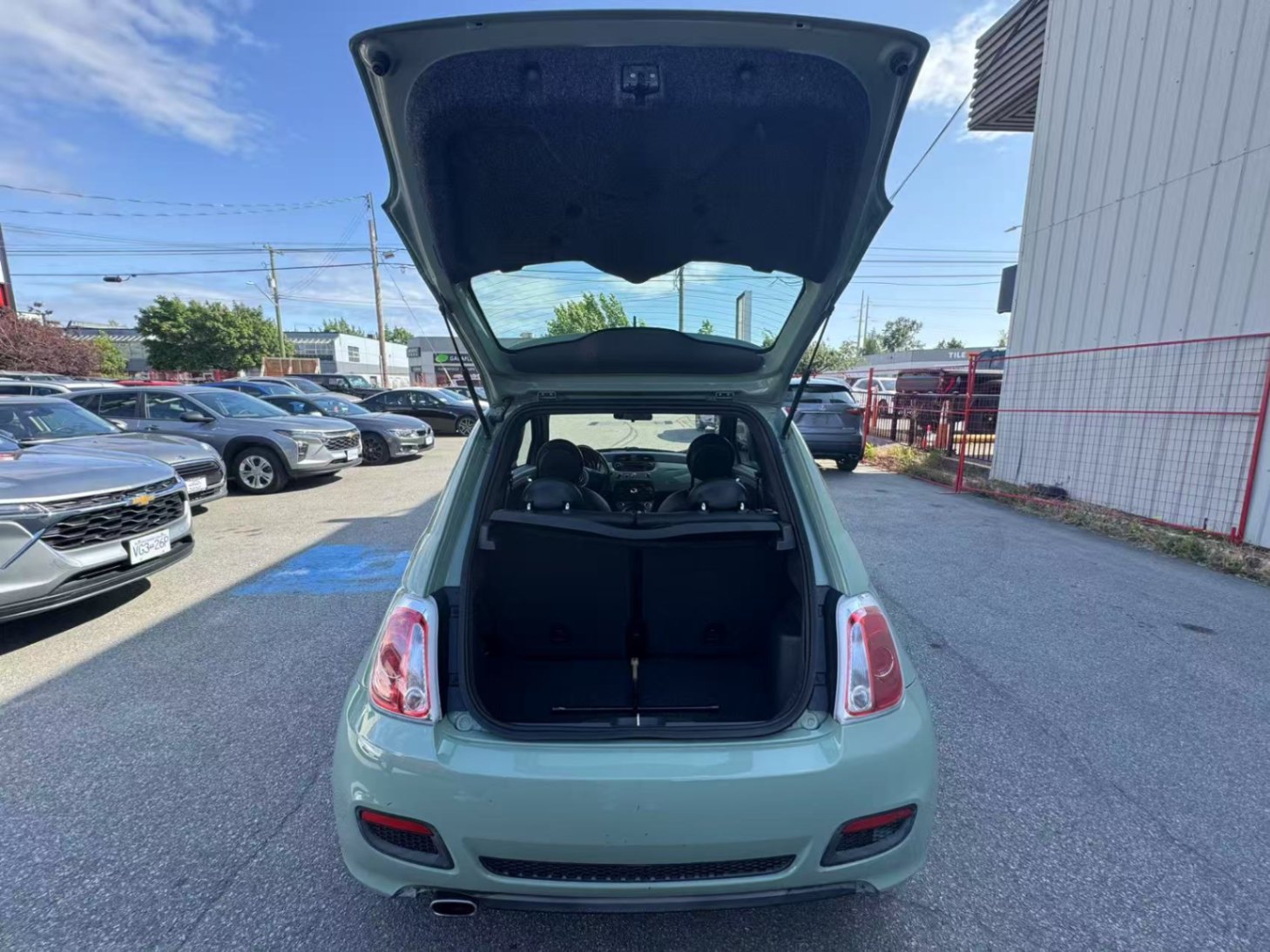 2015 FIAT 500 2dr HB Sport. BC LOCAL VEHICLE. FULL SERVICED., Vancouver, Cash