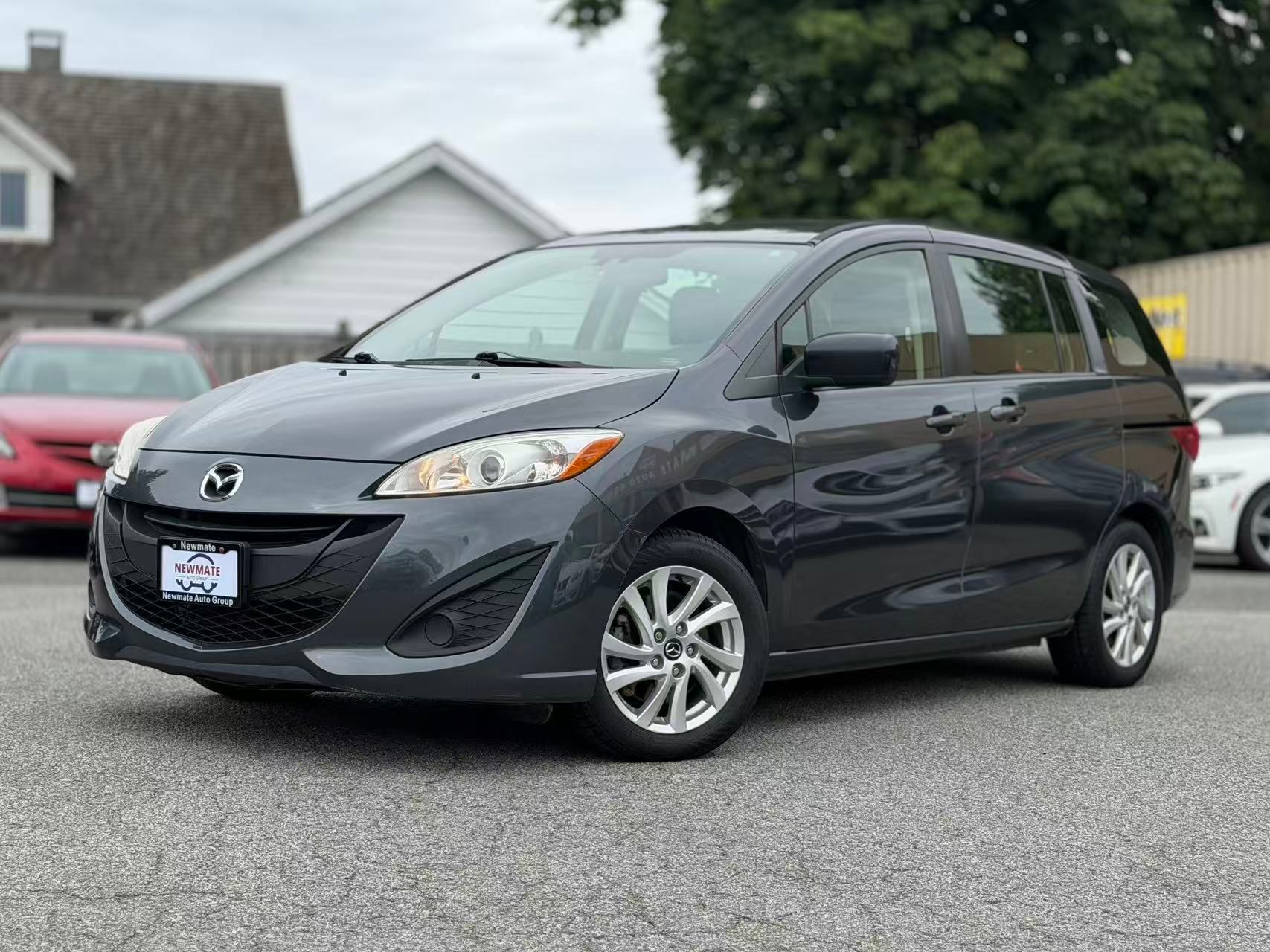 Gray 2015 Mazda MAZDA5 Minivan Automatic