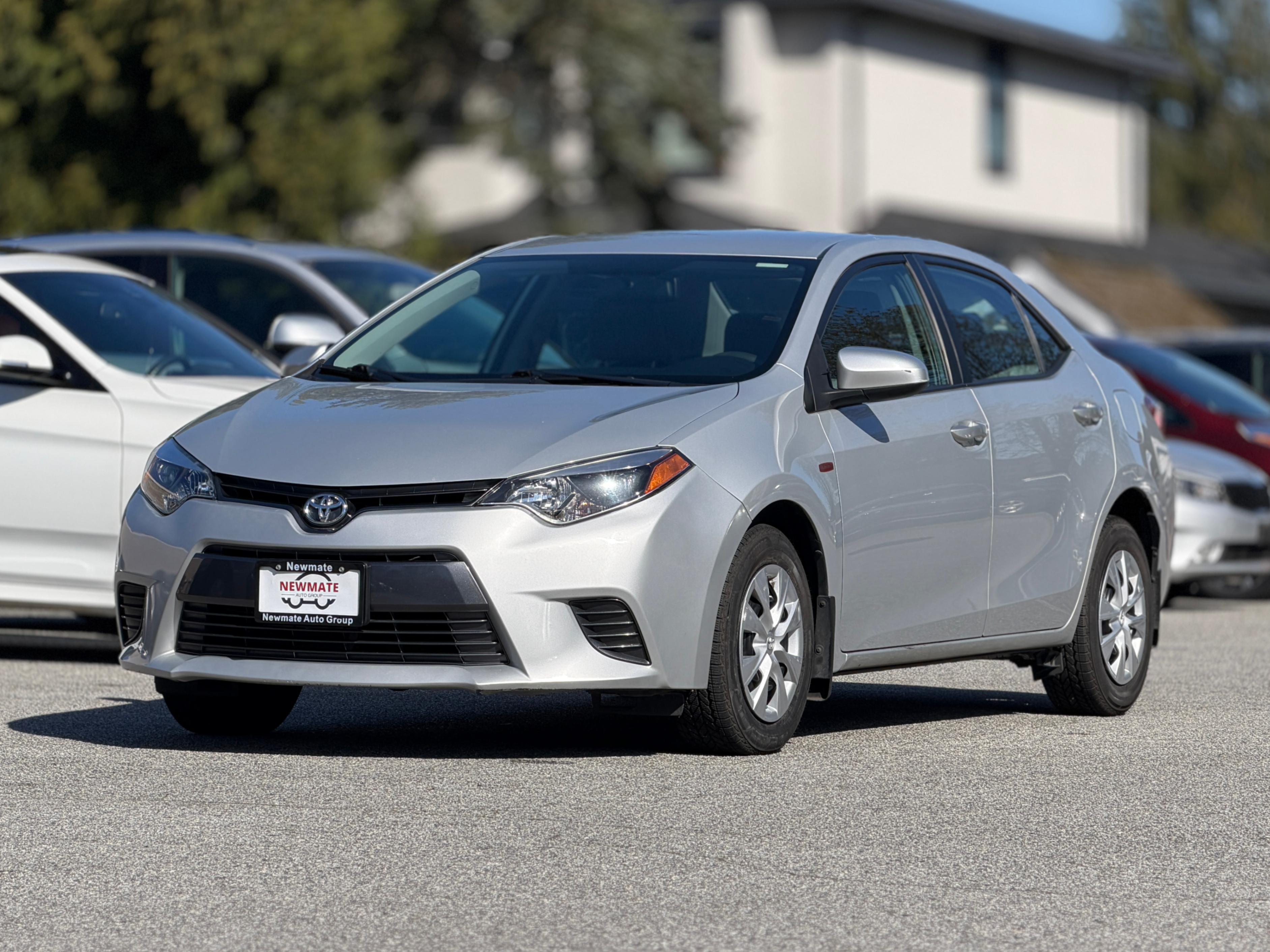 2015 Toyota Corolla LE. LOCAL BC VEHICLE. NO ACCIDENT. LOW KILOMETRES., 温哥华, 全款车