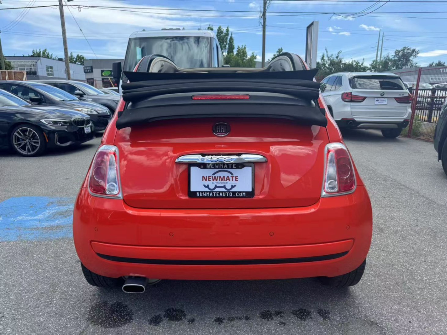 2016 FIAT 500c 2dr Conv Pop. BC LOCAL VEHICLE. NO ACCIDENTS., Vancouver, Cash