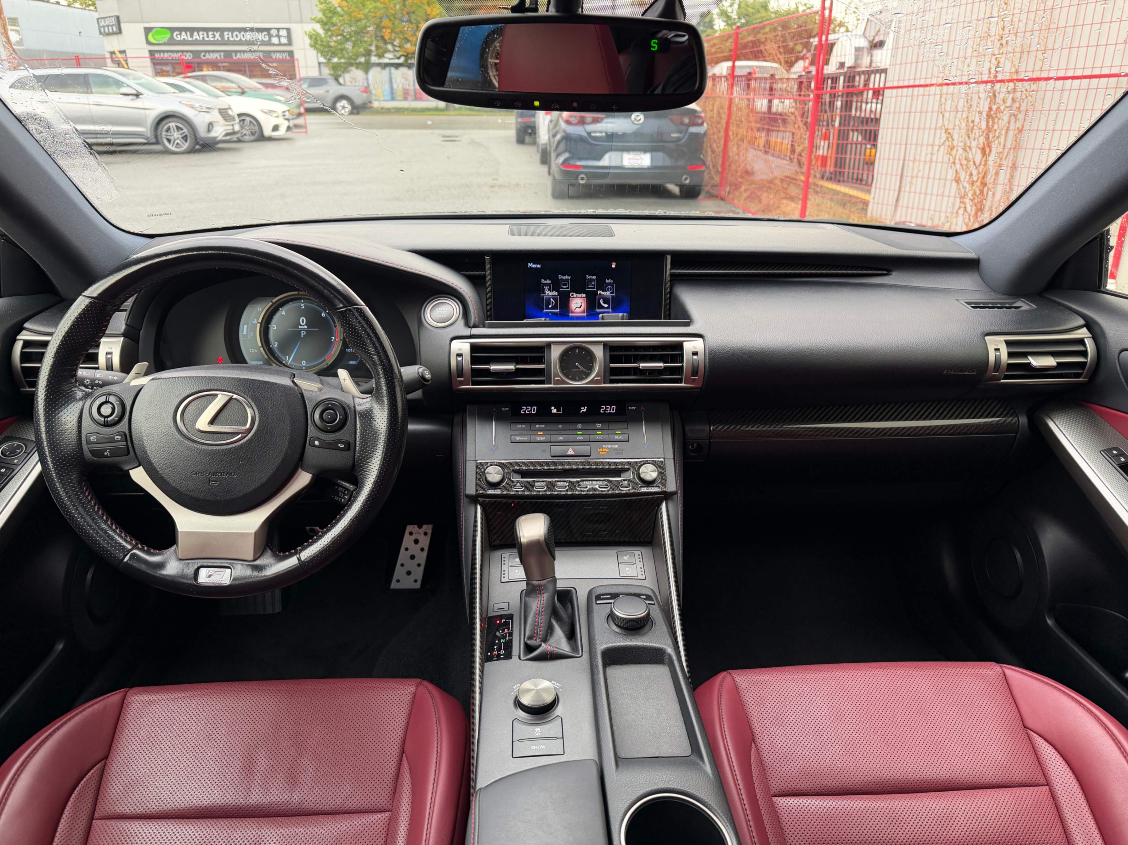 2016 Lexus IS 300 F-SPORT. RED LEATHER SEATS. AWD, 温哥华, 全款车