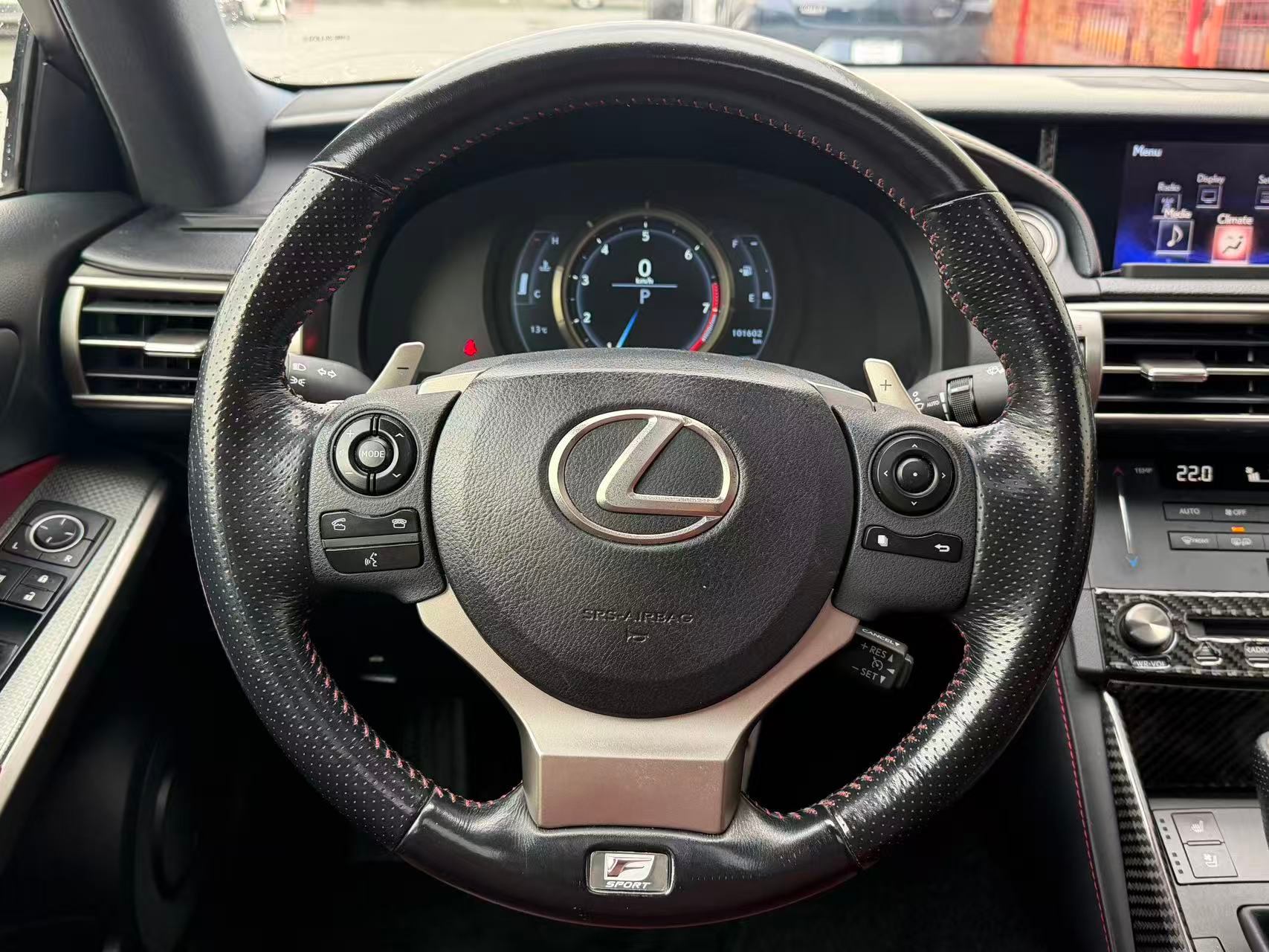 2016 Lexus IS 300 F-SPORT. RED LEATHER SEATS. AWD, 温哥华, 全款车