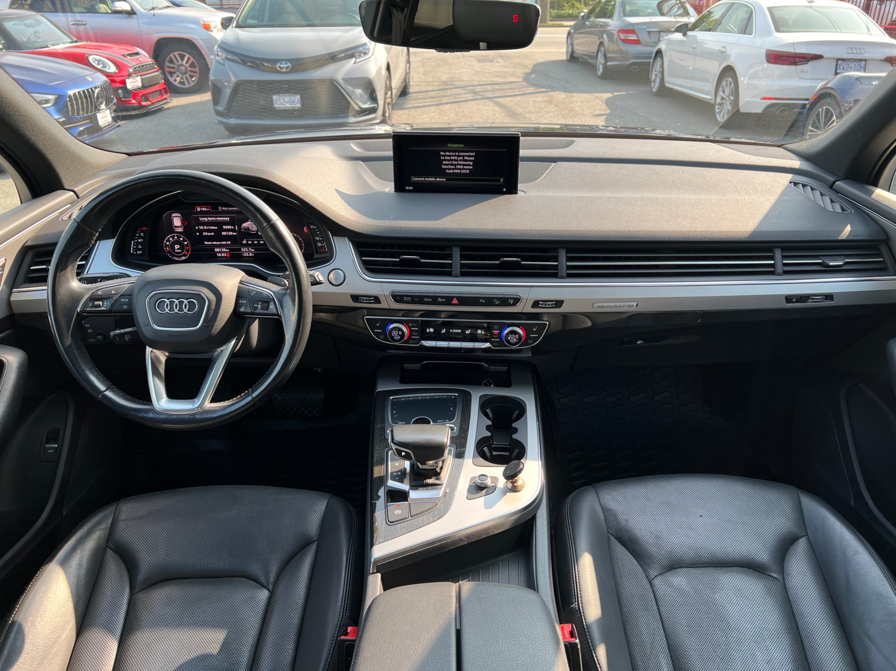 2017 Audi Q7 Quattro 4dr 3.0T Progressiv. S-LINE. NO ACCIDENTS., Vancouver, Cash