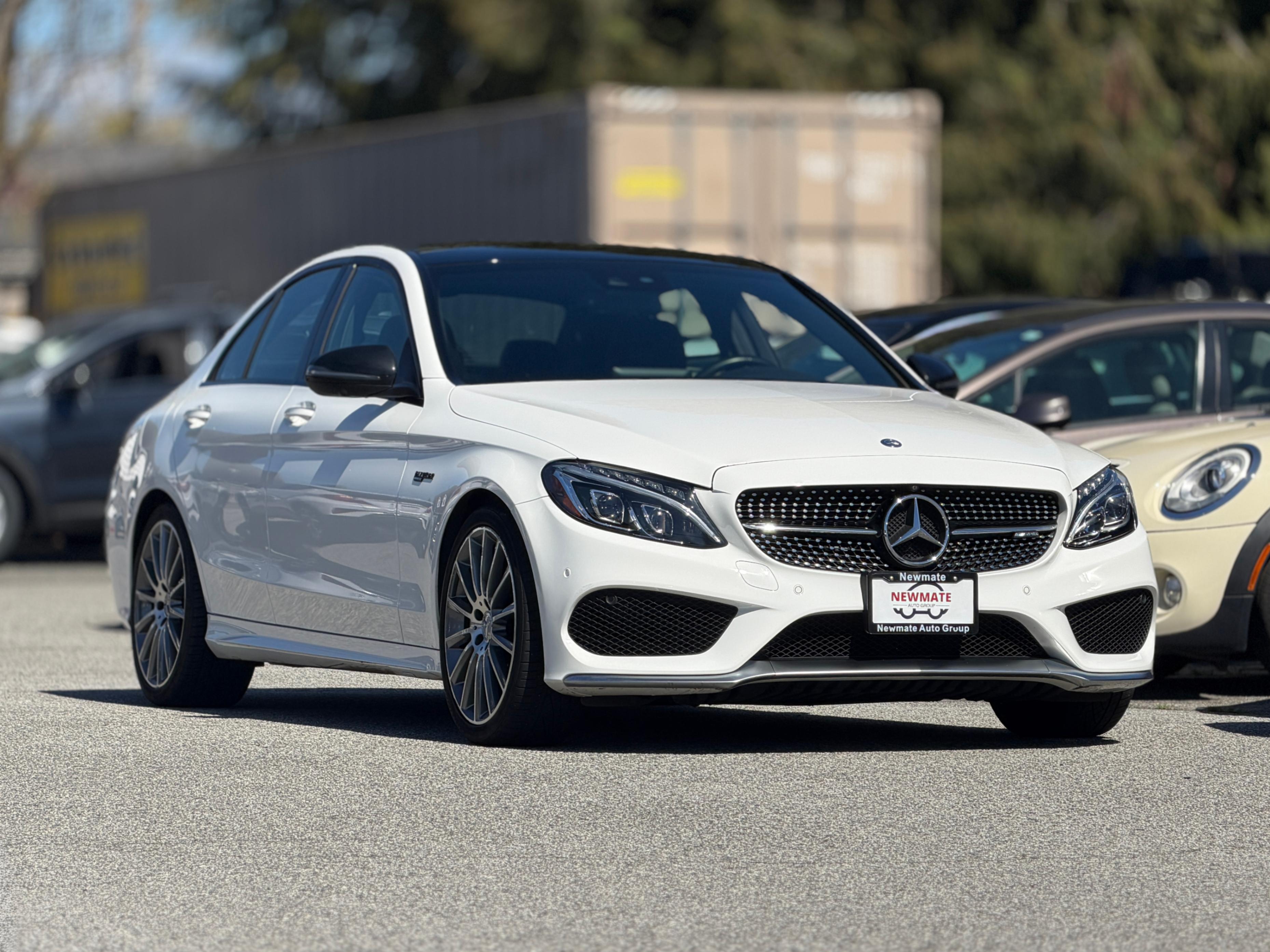 2017 Mercedes-Benz C-Class AMG C 43 4MATIC. LOCAL BC VEHICLE. LOW KILOMETRES., 温哥华, 全款车