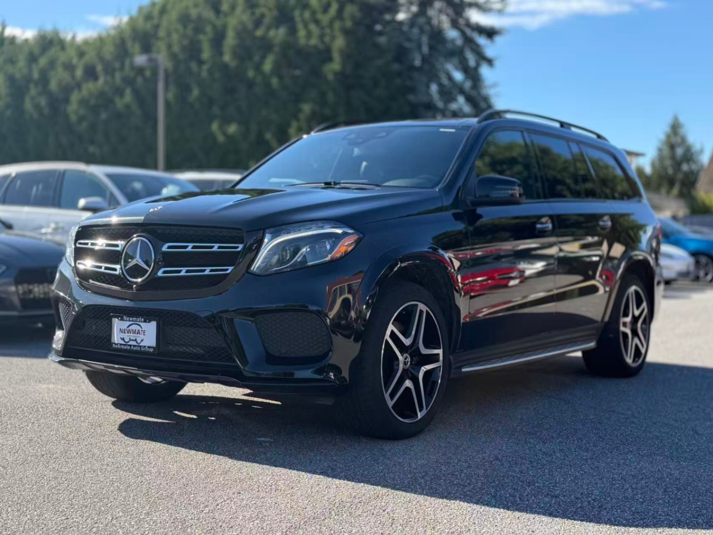 Black 2019 Mercedes-Benz GLS 550 4MATIC SUV / Crossover All-Wheel Drive Automatic
