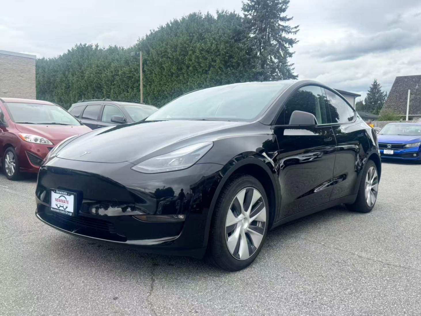 Black 2023 Tesla Model Y SUV / Crossover All-Wheel Drive Automatic