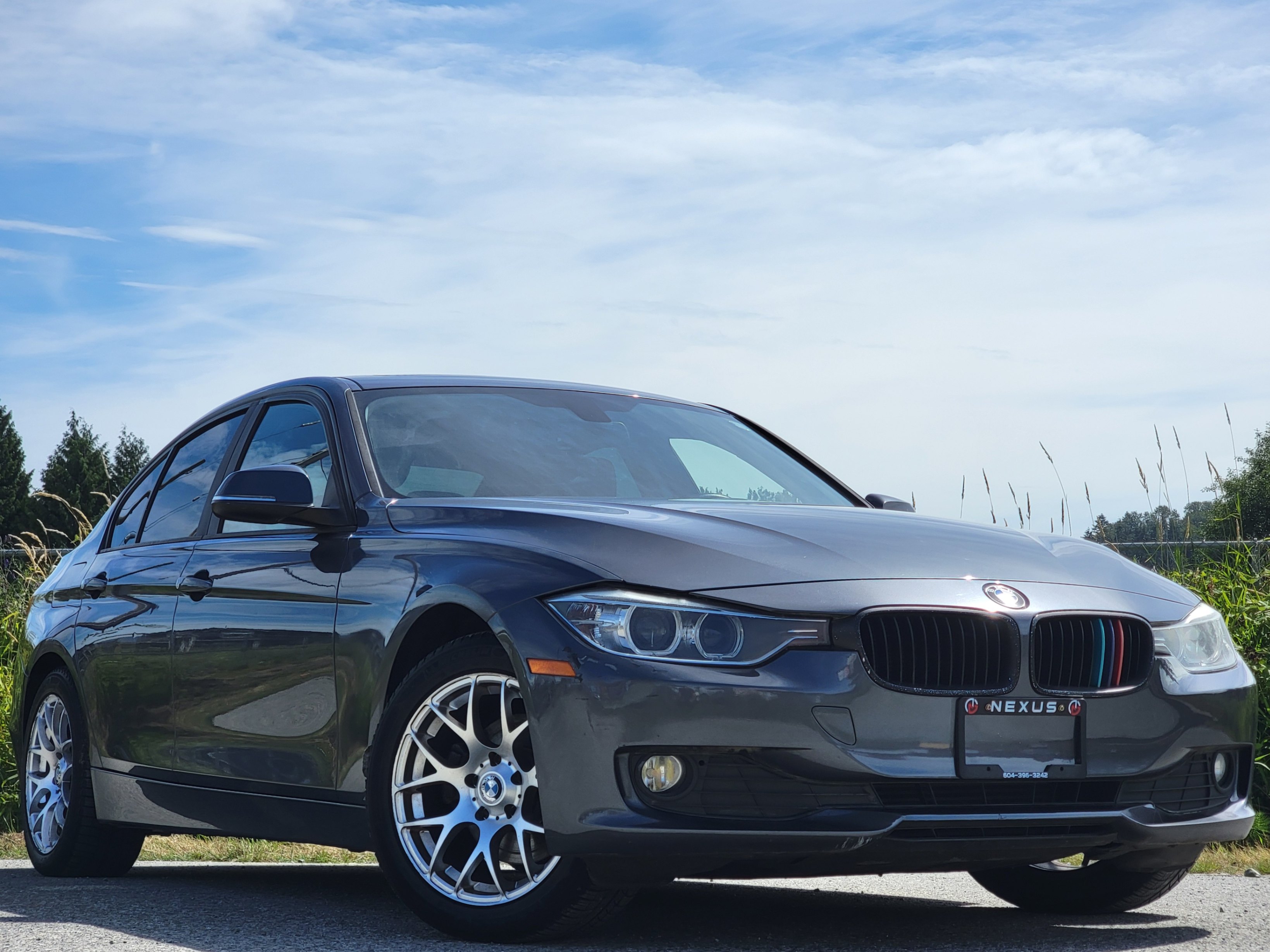 Gray 2012 BMW 3 Series Sedan 8-Speed Automatic
