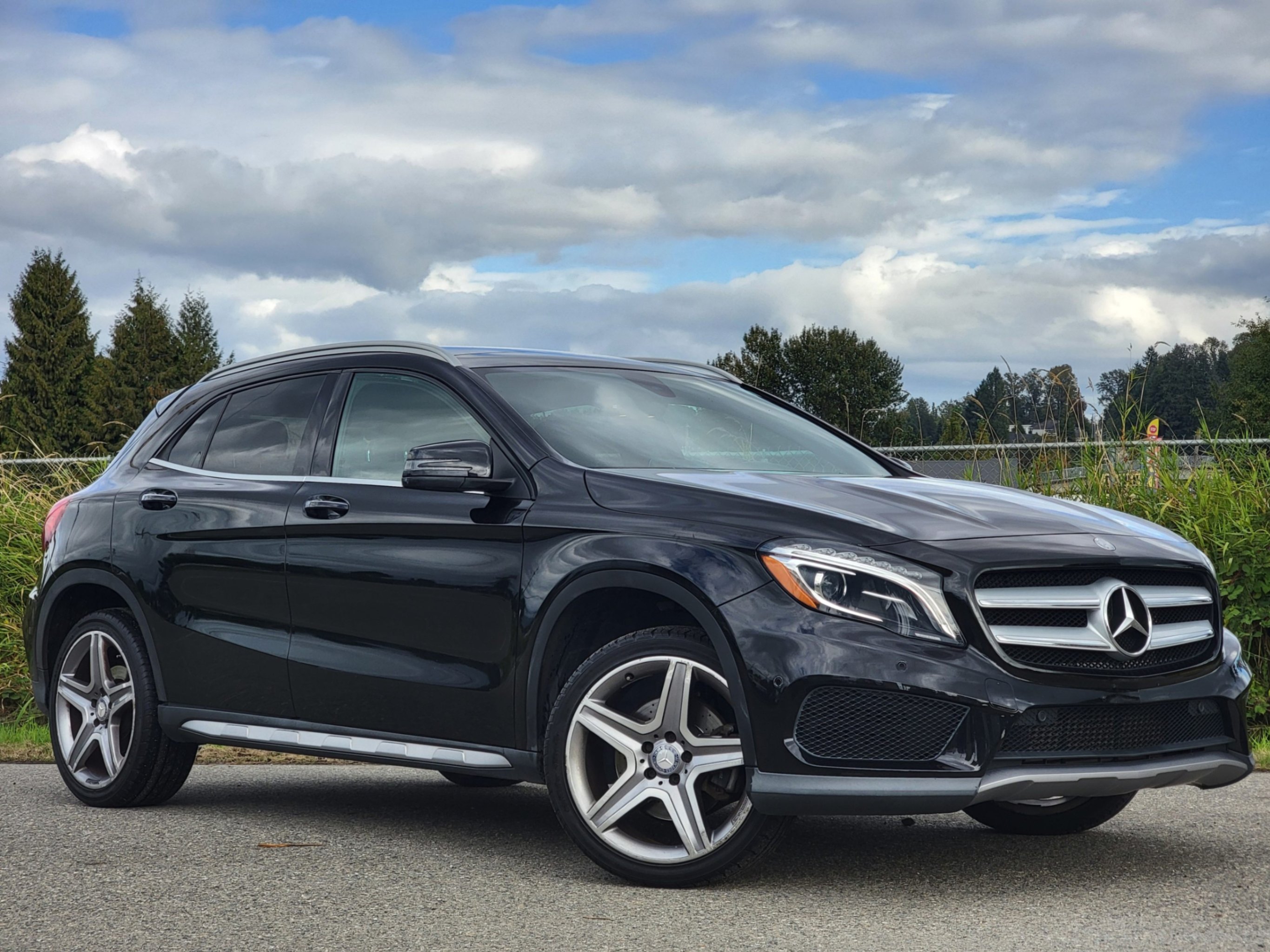 Black 2015 Mercedes-Benz GLA SUV / Crossover All-Wheel Drive Automatic